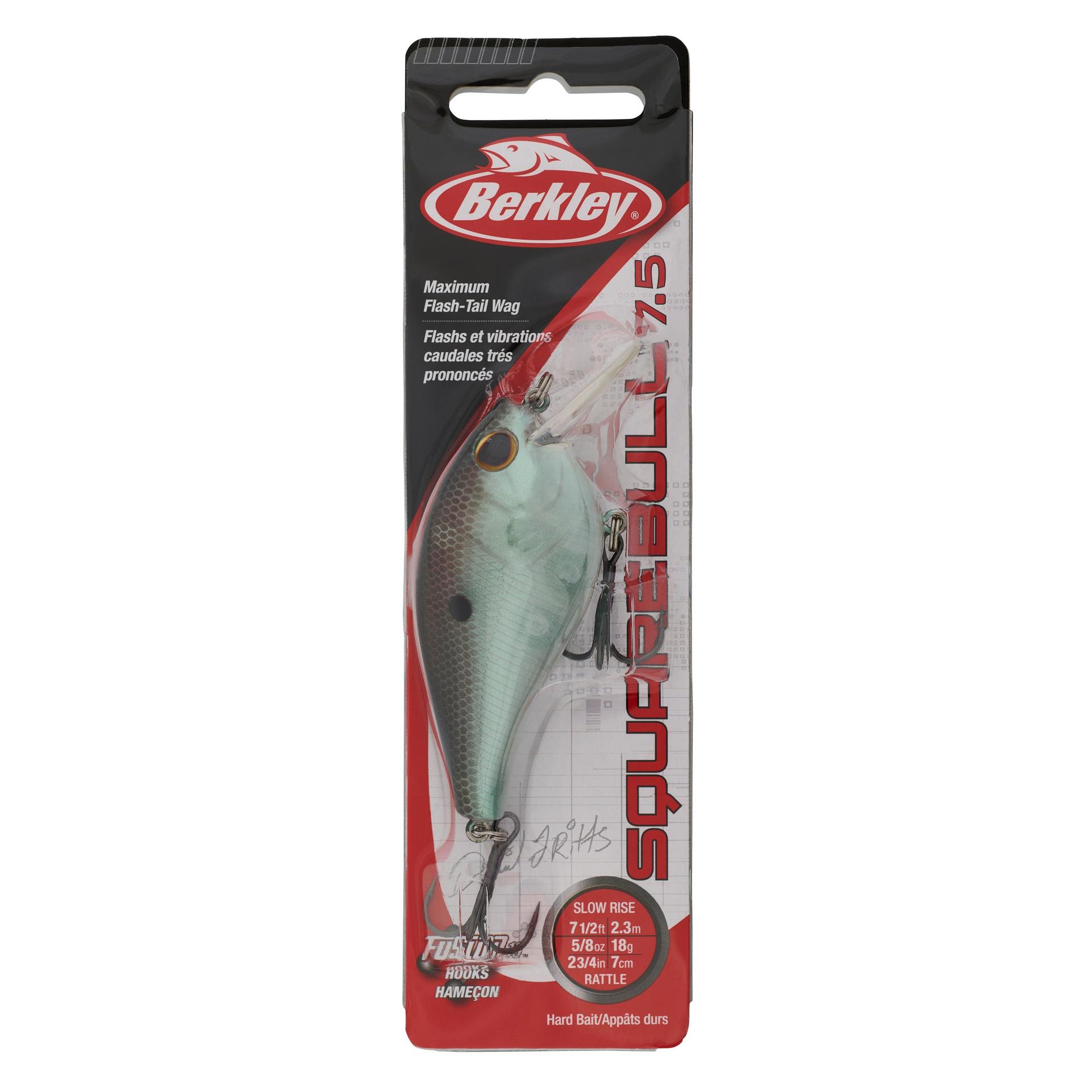 Berkley Squarebull GreenShad 75 PKG | Berkley Fishing