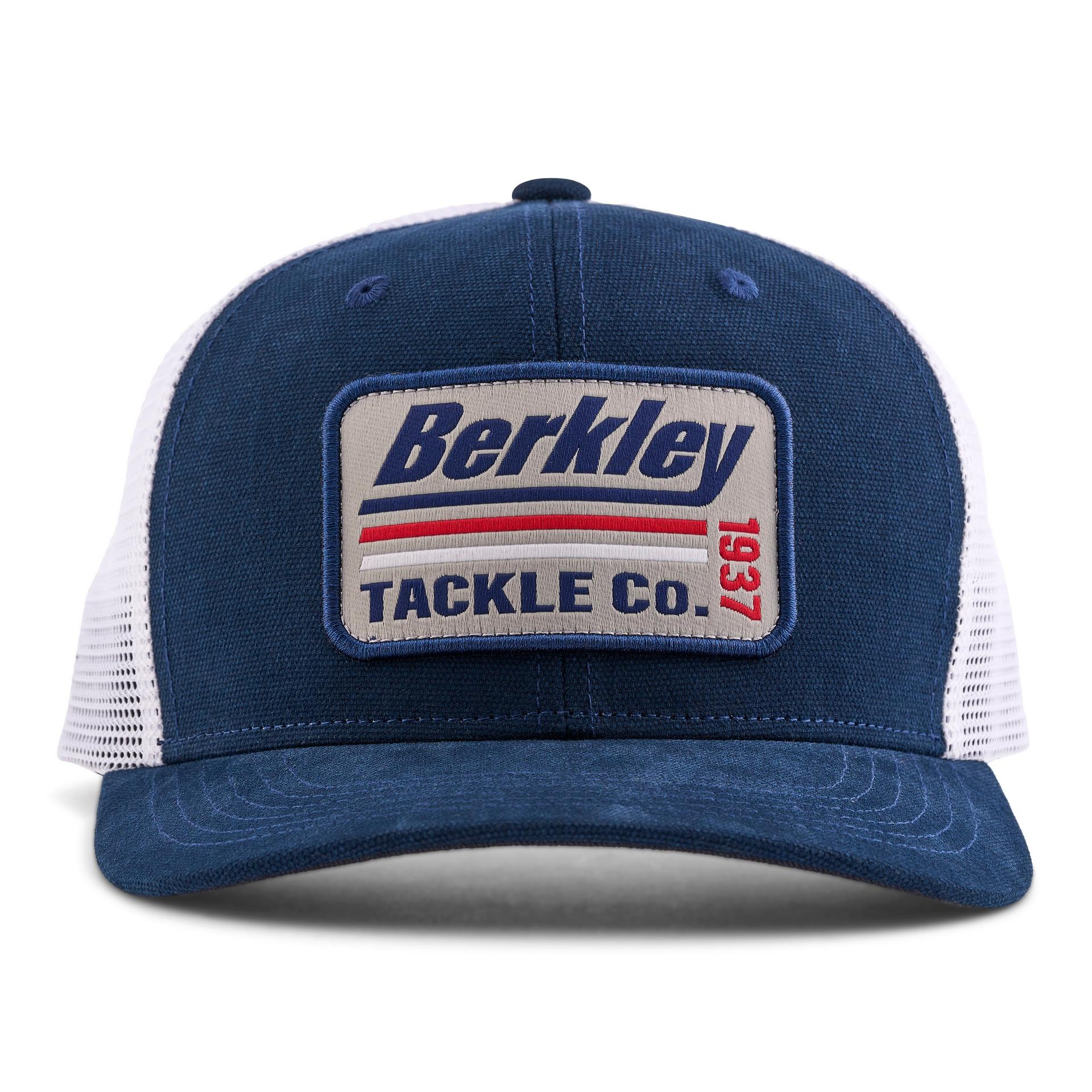 Berkley StriperTruckerHat Navy alt3 | Berkley Fishing