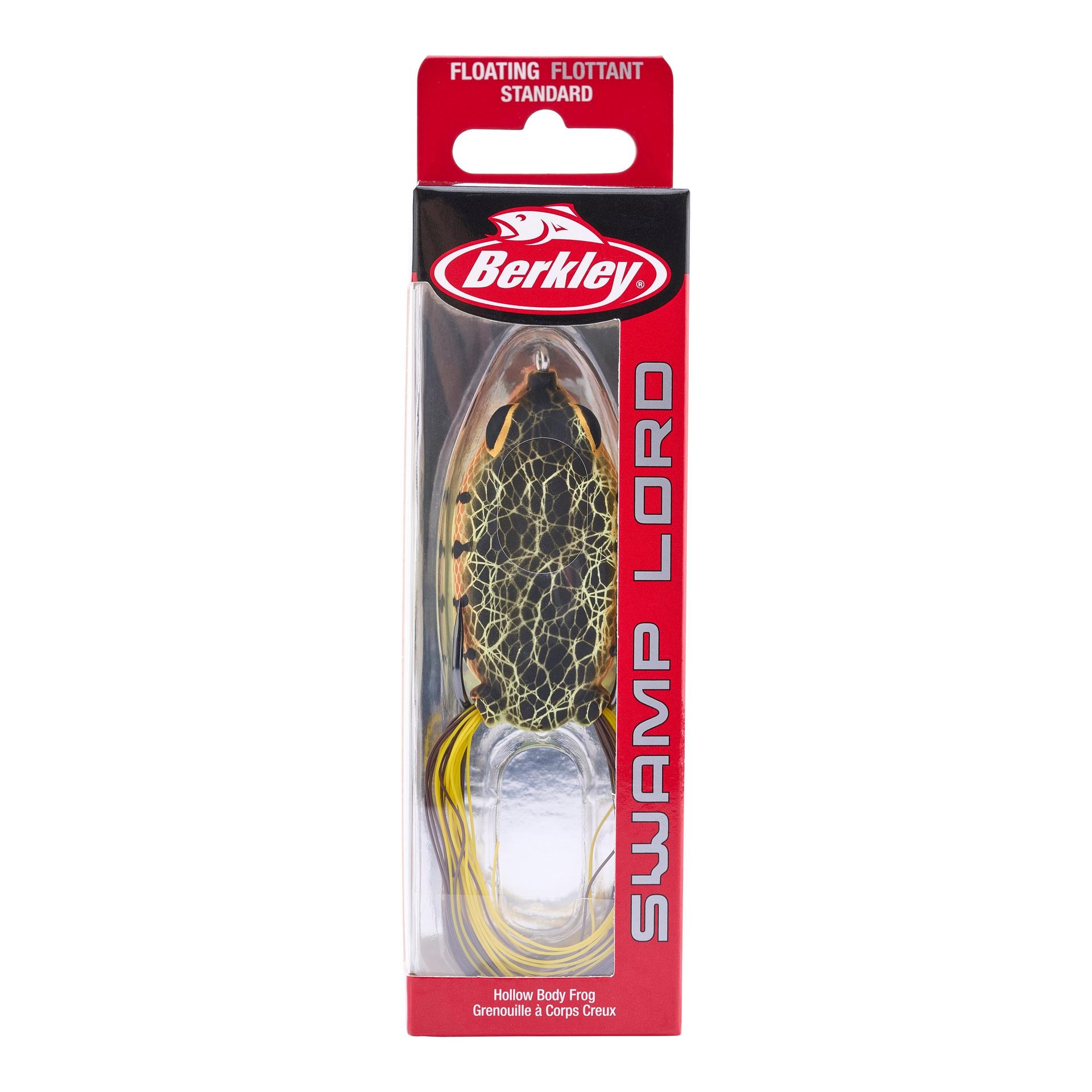 Berkley SwampLordHollowBodyFrog 23oz ChartreusePerch PKG | Berkley Fishing