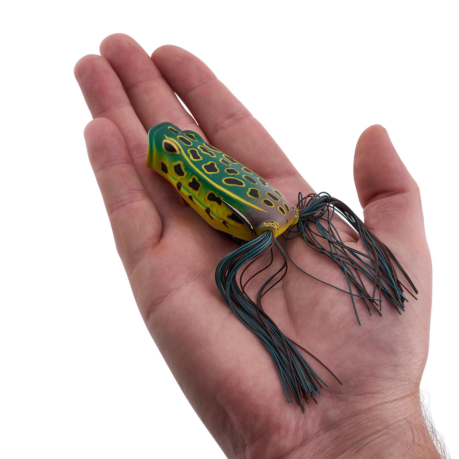 Berkley SwampLordPoppingHollowBodyFrog 23oz SpringFrog Hand | Berkley Fishing