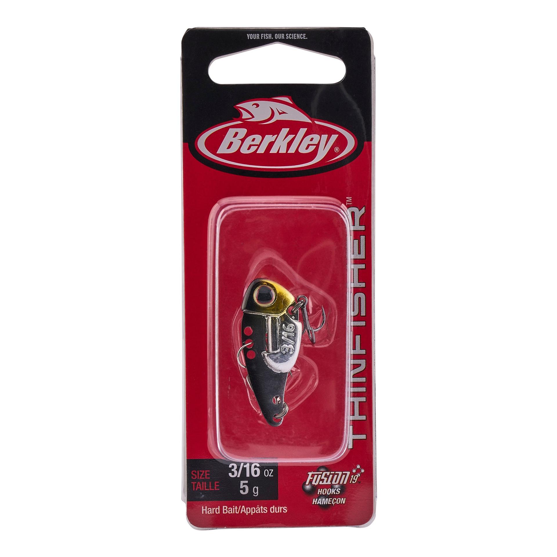 Berkley ThinFisher 316oz BlackSilver PKG | Berkley Fishing