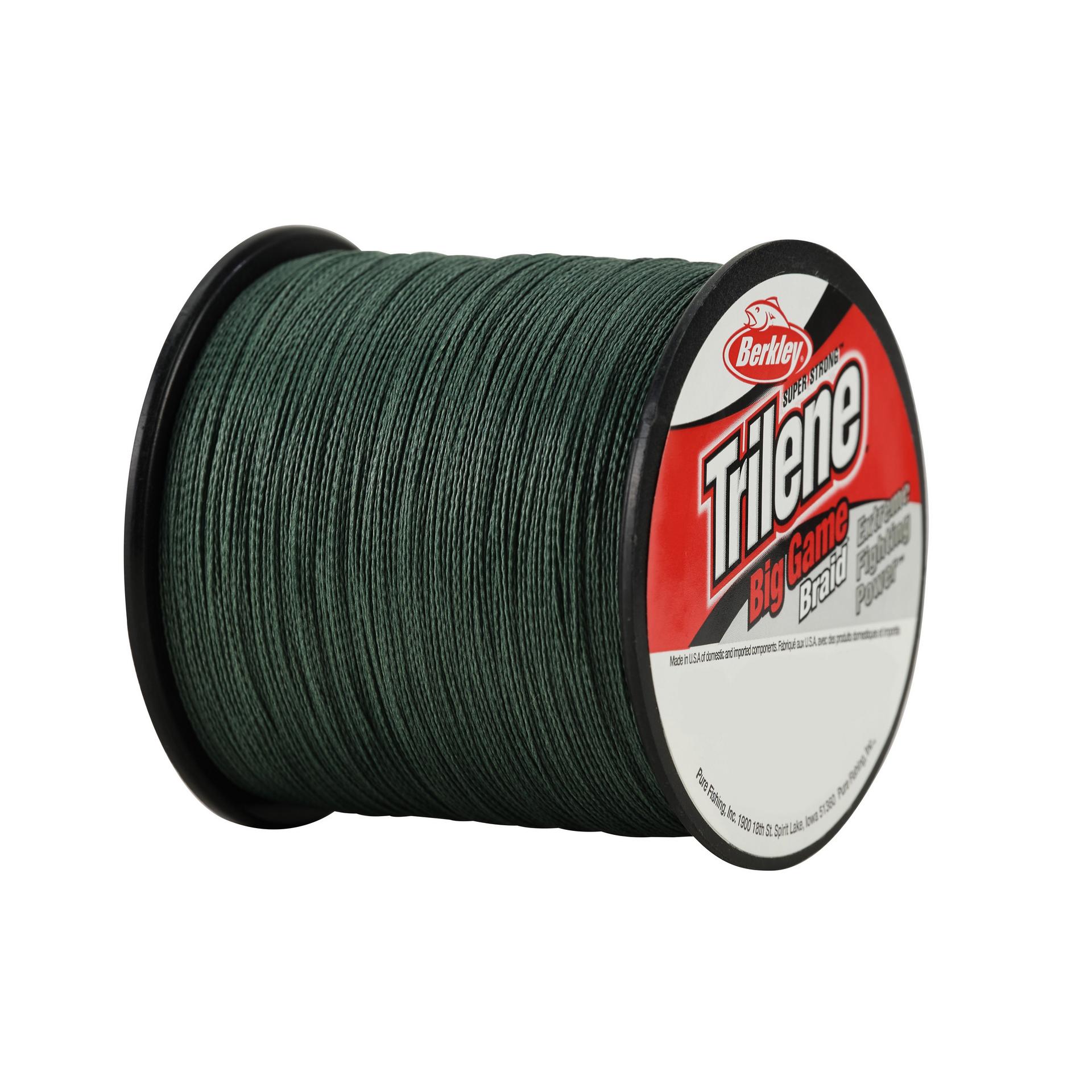 Berkley TrileneBigGameBraid Lo-VisGreen Quarter alt7 | Berkley Fishing