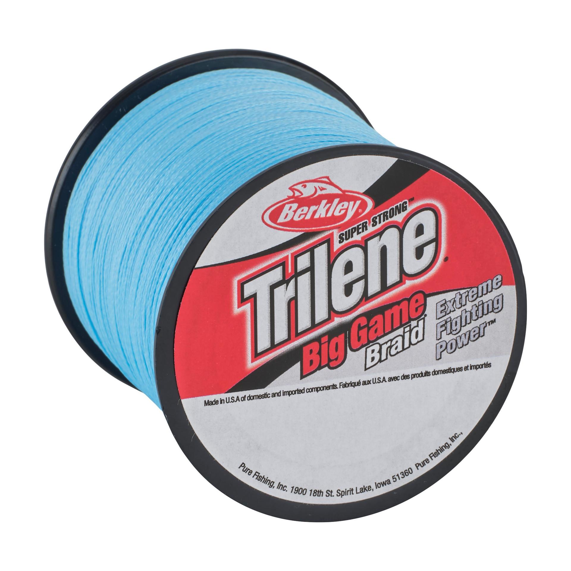 Berkley TrileneBigGameBraid OceanBlue Quarter alt5 | Berkley Fishing