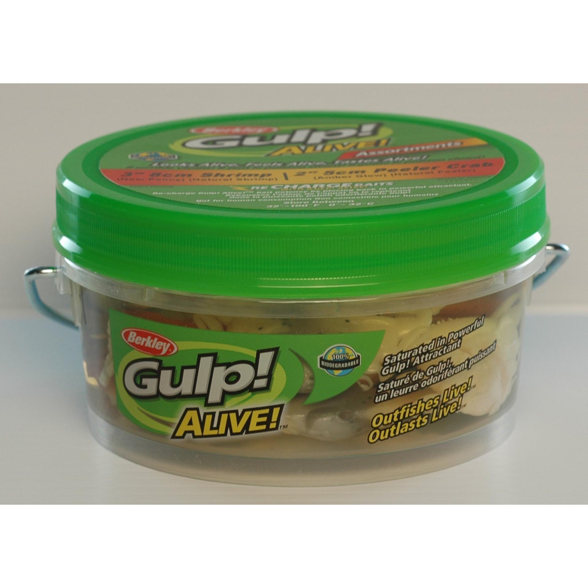 Gulp! Alive!® SW Shrimp/Peeler Crab Assortment