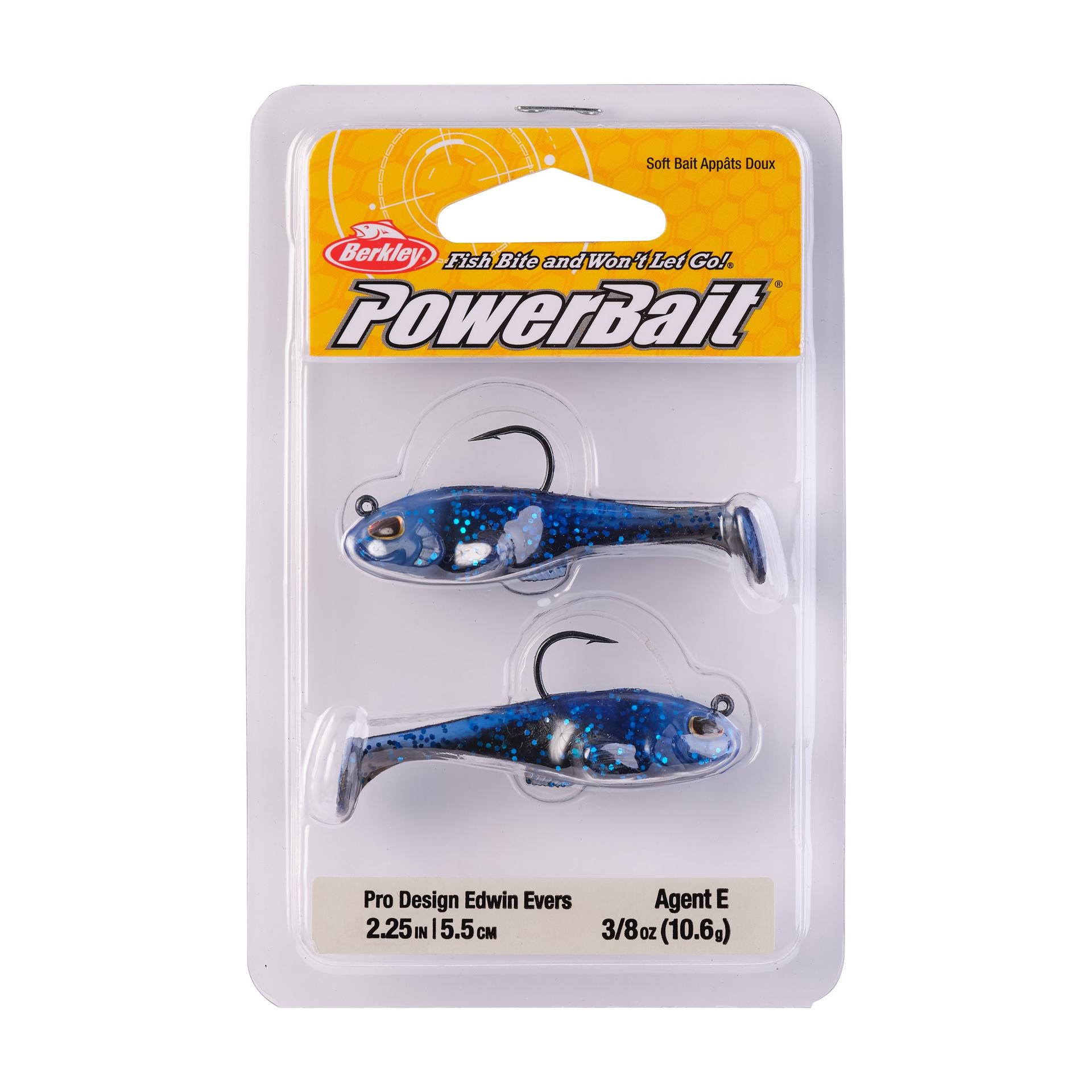 PowerBaitAgentE BruisedSapphire 2.25in 3 8oz PKG | Berkley Fishing