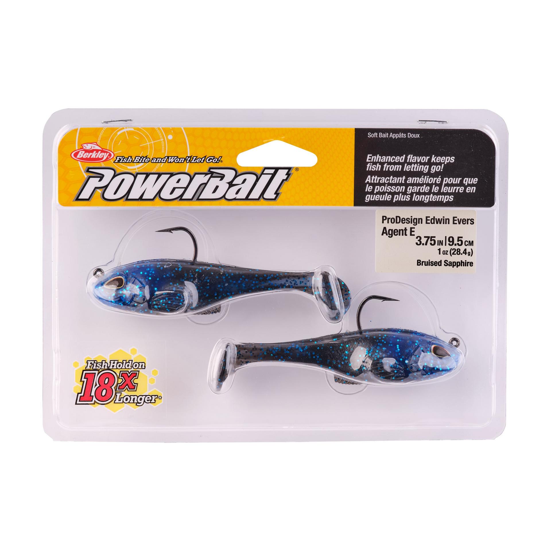 PowerBaitAgentE BruisedSapphire 3.75in 1oz PKG | Berkley Fishing