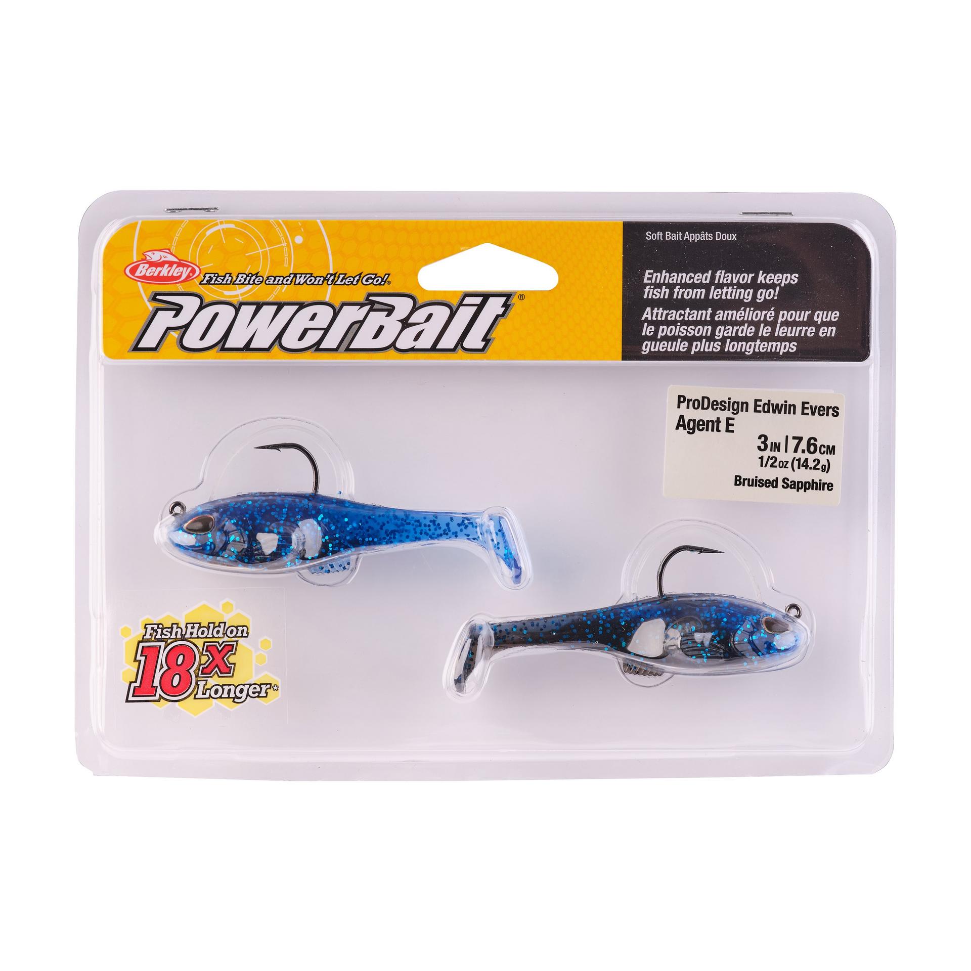 PowerBaitAgentE BruisedSapphire 3in 1 2oz PKG | Berkley Fishing