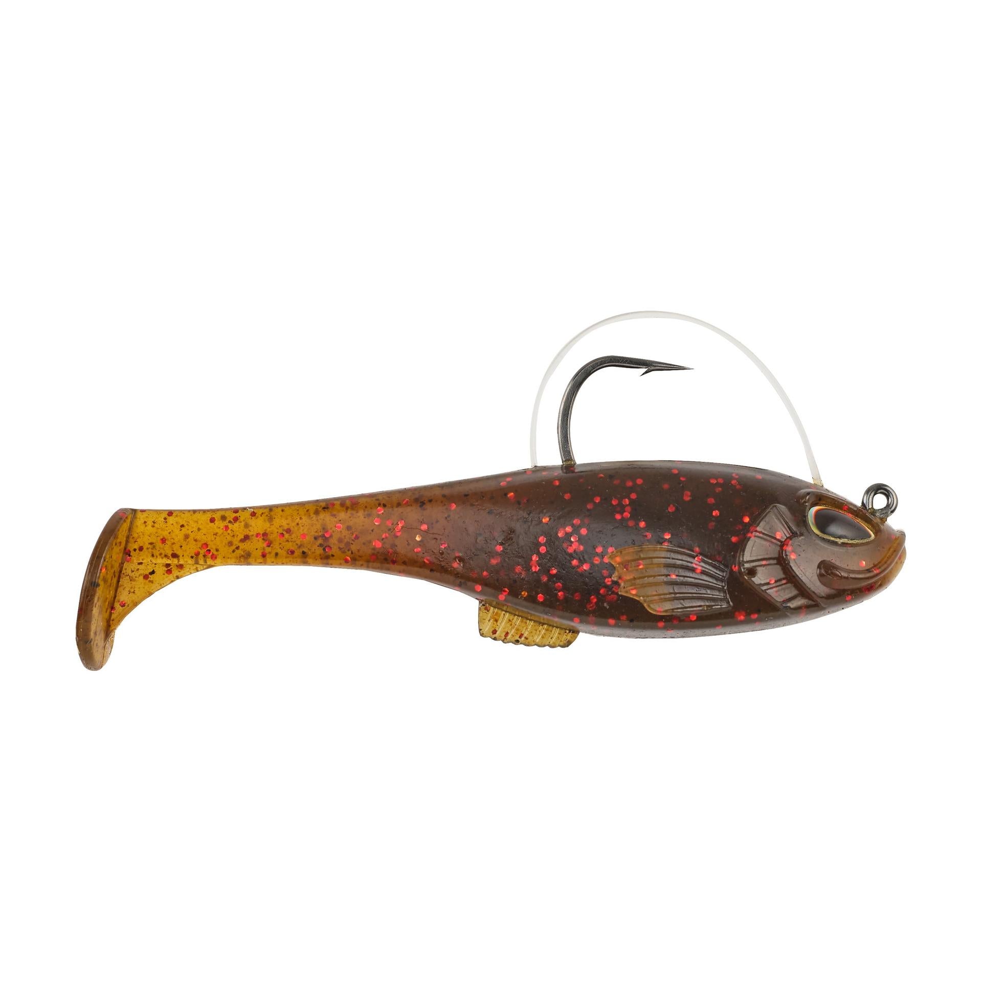 PowerBaitAgentE GreenPumpkinRedFleck alt2 | Berkley Fishing