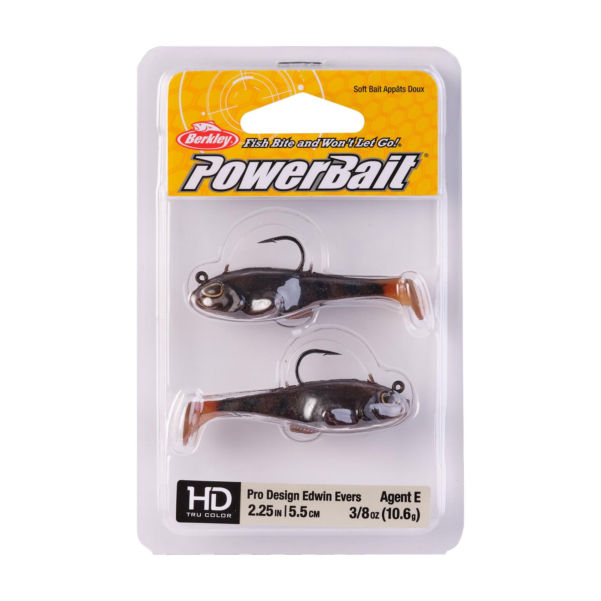 PowerBaitAgentE HDBrownCraw 2.25in 3 8oz PKG | Berkley Fishing