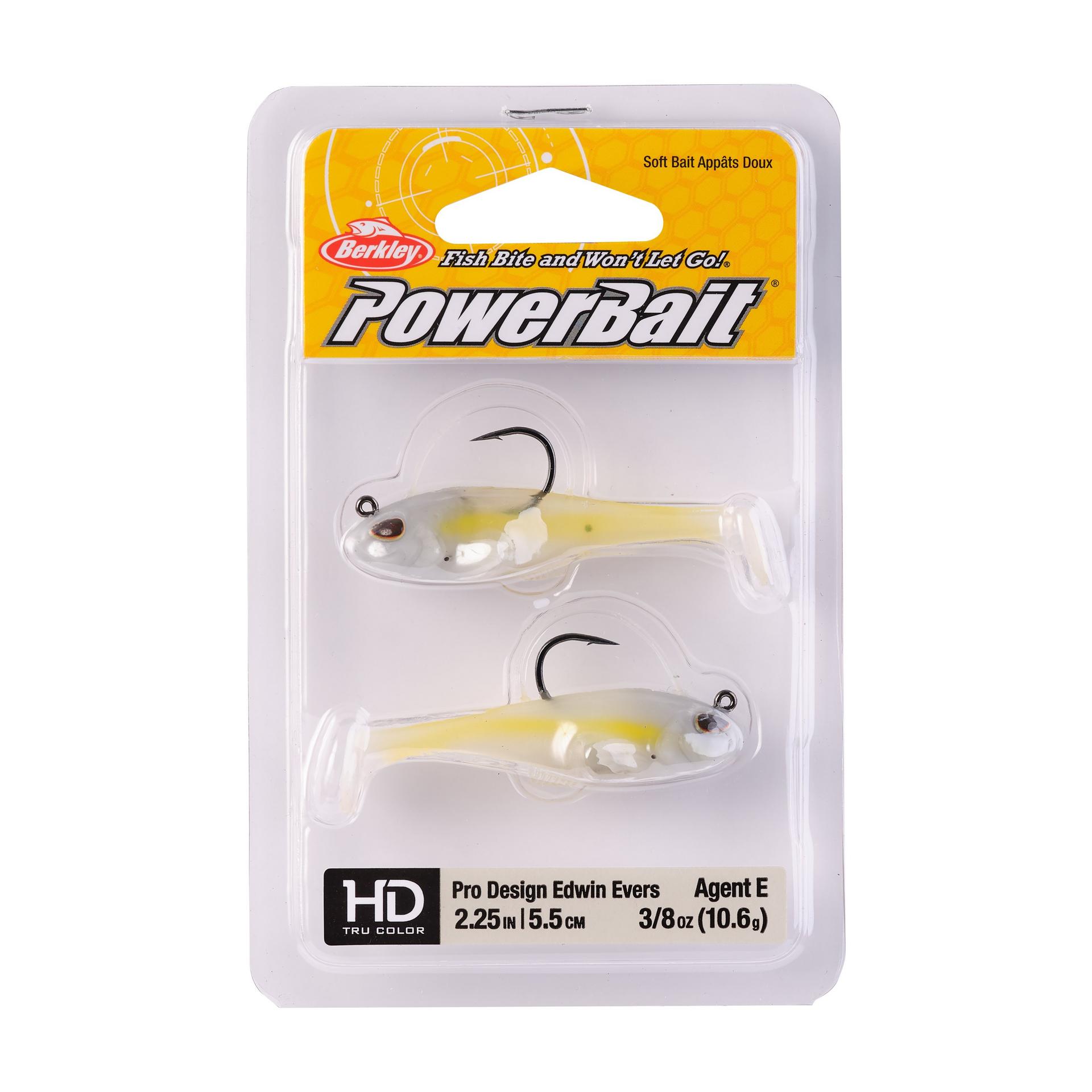 PowerBaitAgentE HDChartreuseShad 2.25in 3 8oz PKG | Berkley Fishing