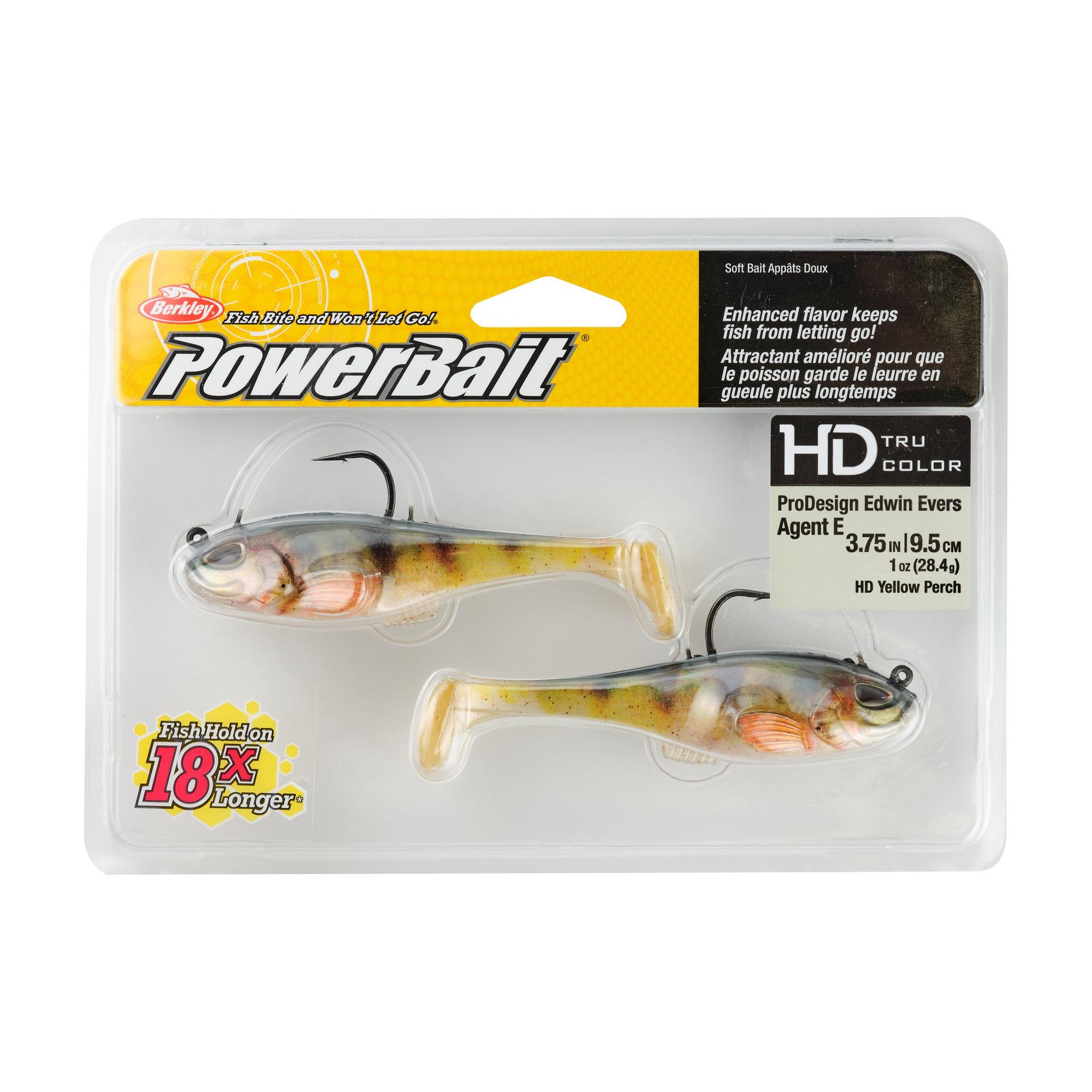 PowerBaitAgentE HDYellowPerch 3.75in 1oz PKG | Berkley Fishing