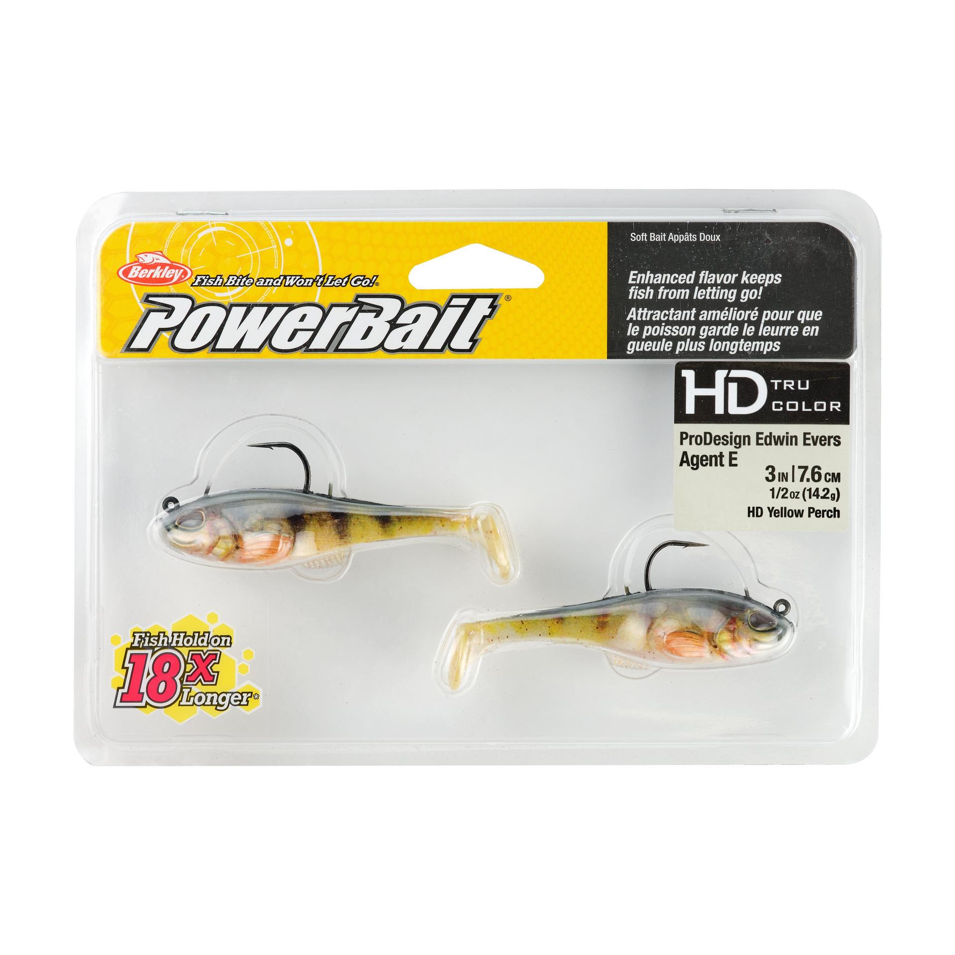 PowerBaitAgentE HDYellowPerch 3in 1 2oz PKG | Berkley Fishing