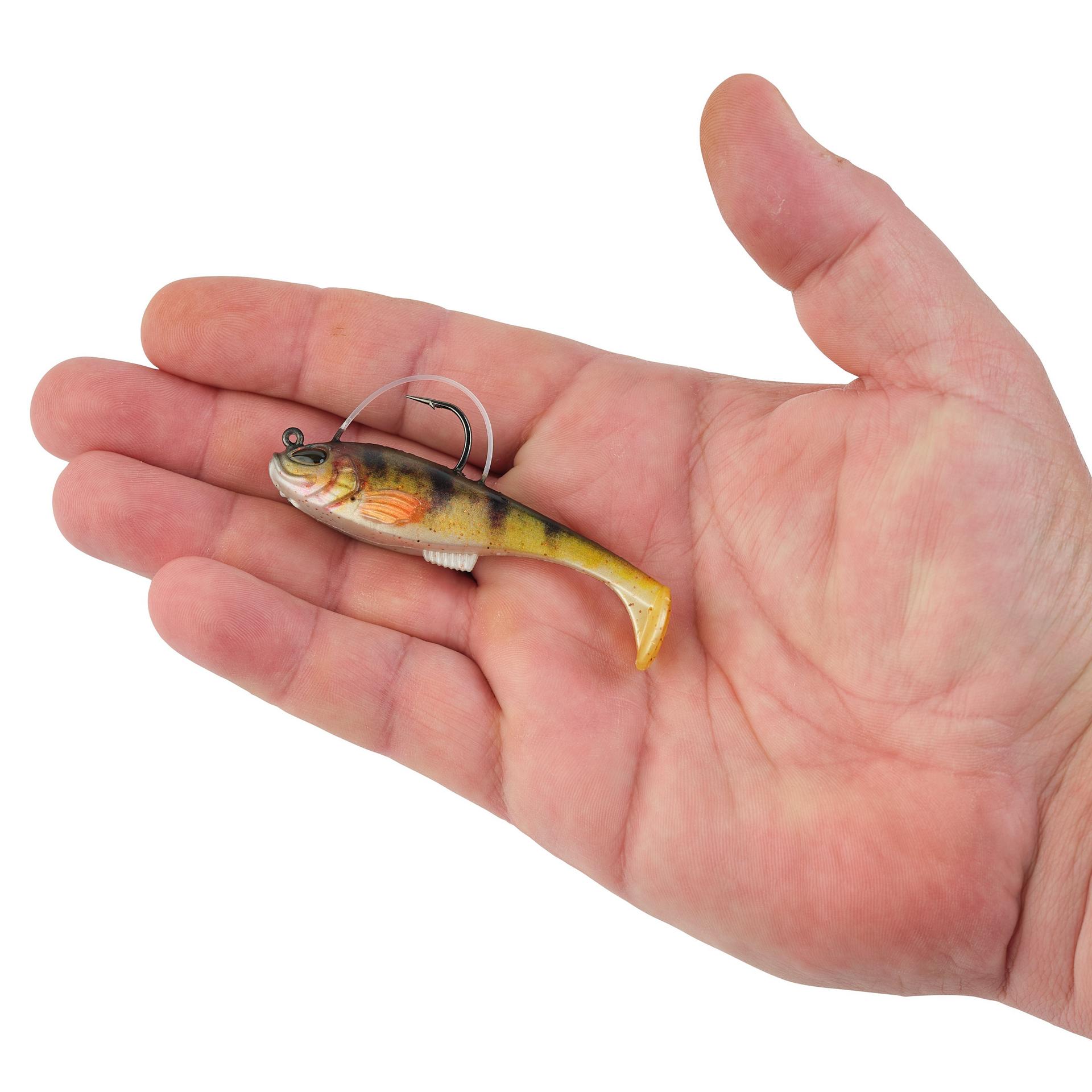 PowerBaitAgentE HDYellowPerch 3in 3 4oz HAND | Berkley Fishing