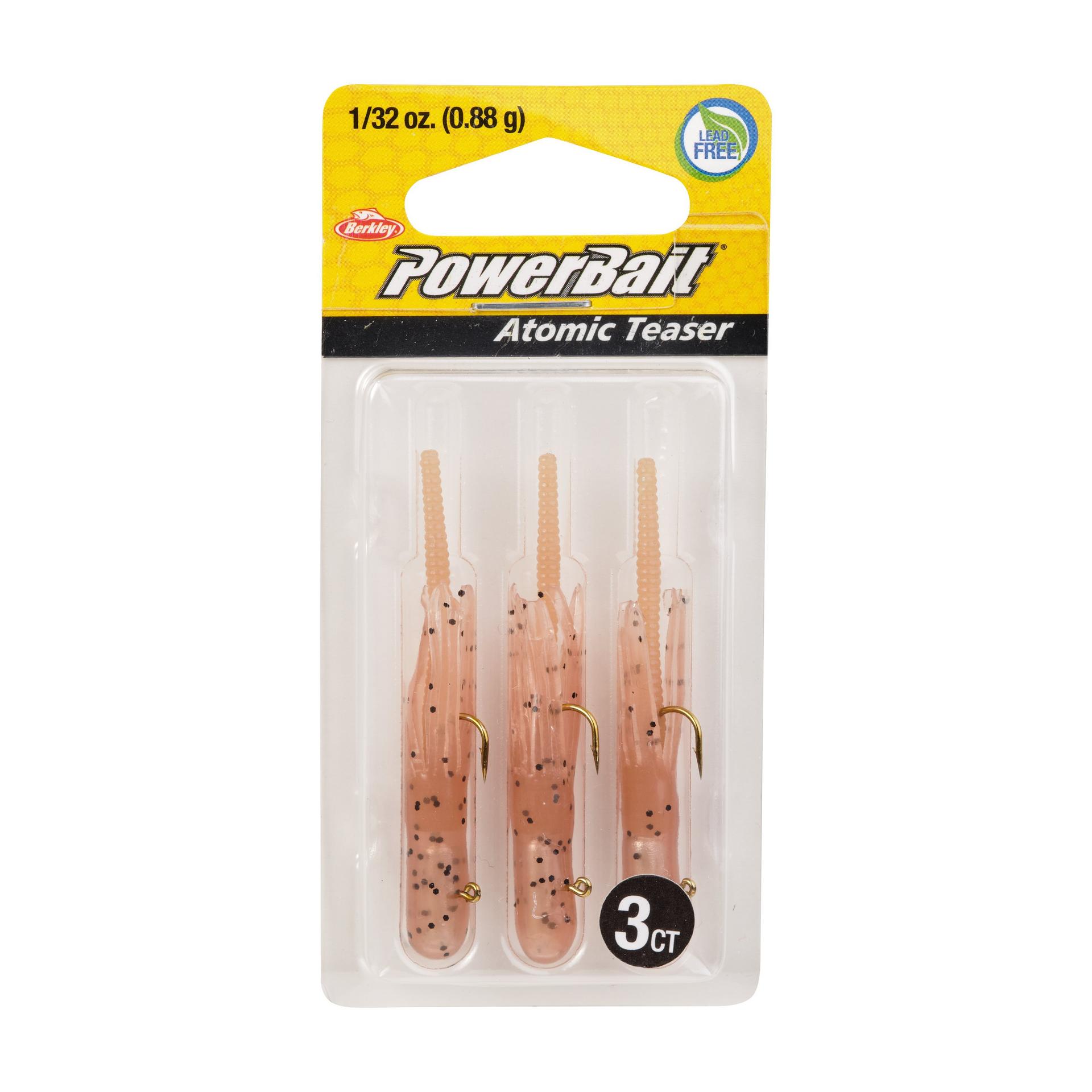 PowerBaitAtomicTeasers CricketHead 1 32oz PKG | Berkley Fishing