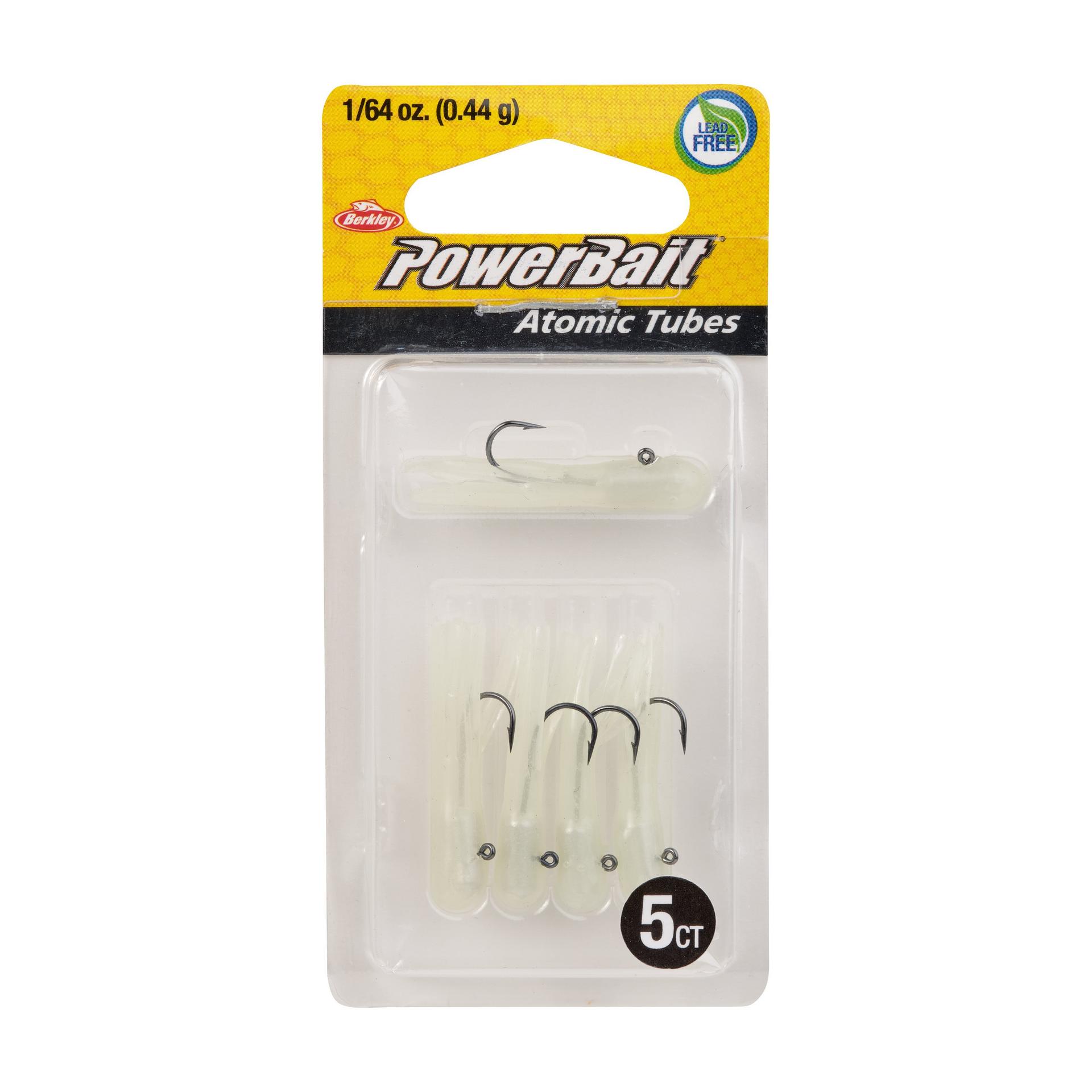 PowerBaitAtomicTubes Glow 1 64oz PKG | Berkley Fishing