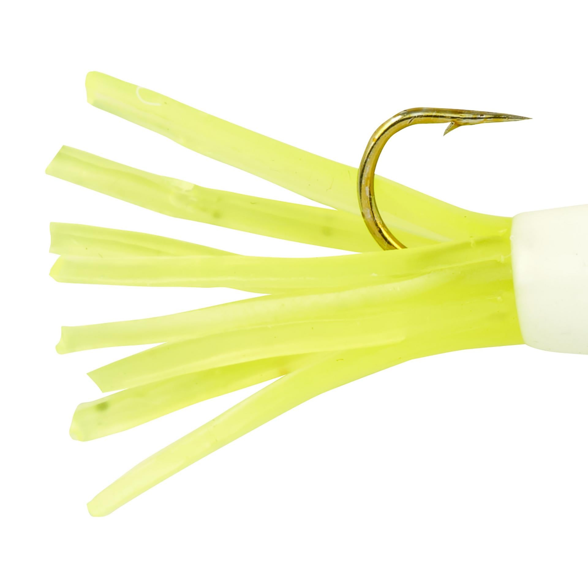 PowerBaitAtomicTubes WhiteChartreuse alt2 | Berkley Fishing