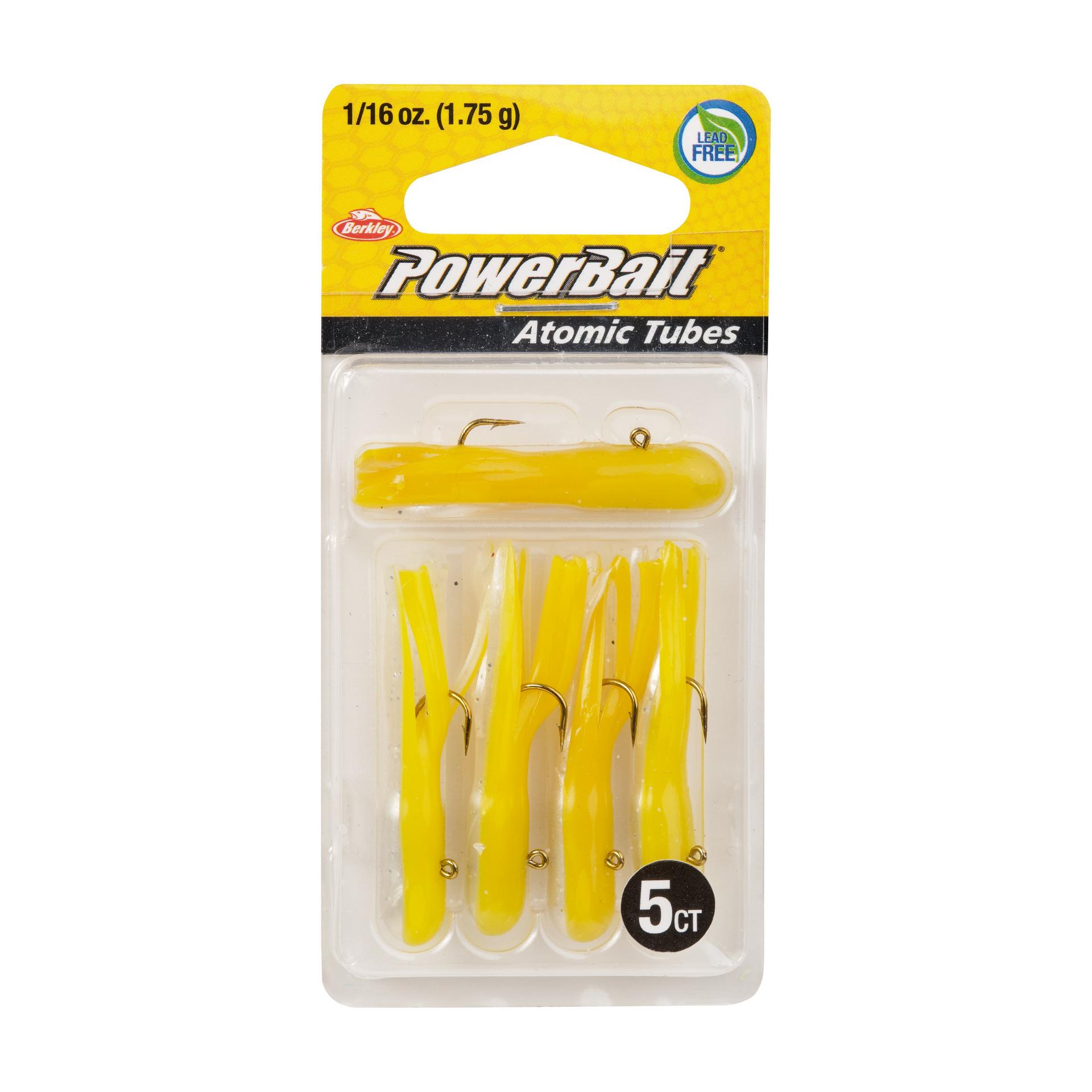 PowerBaitAtomicTubes YellowBack 1 16oz PKG | Berkley Fishing