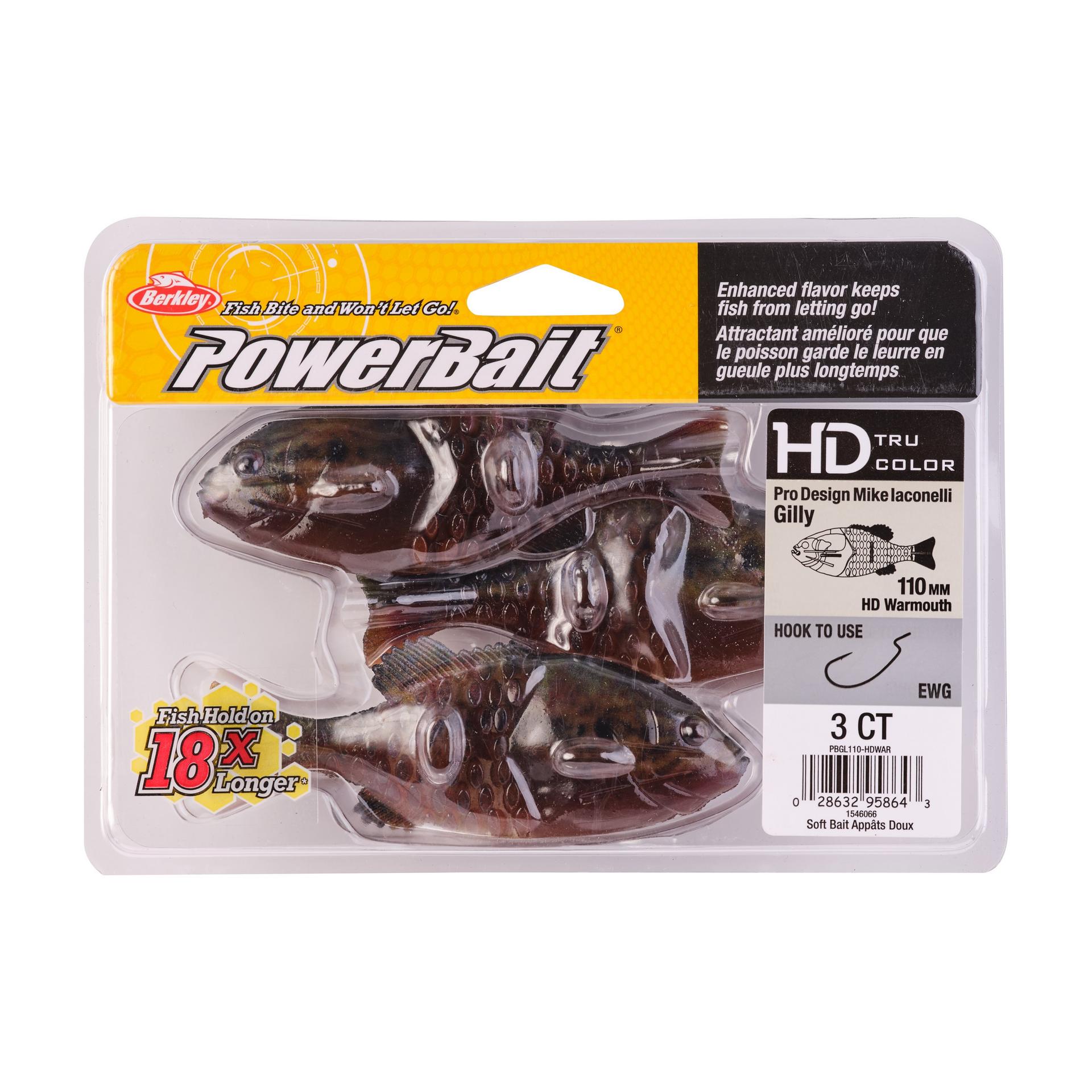 PowerBaitGilly HDWarmouth 110mm PKG | Berkley Fishing