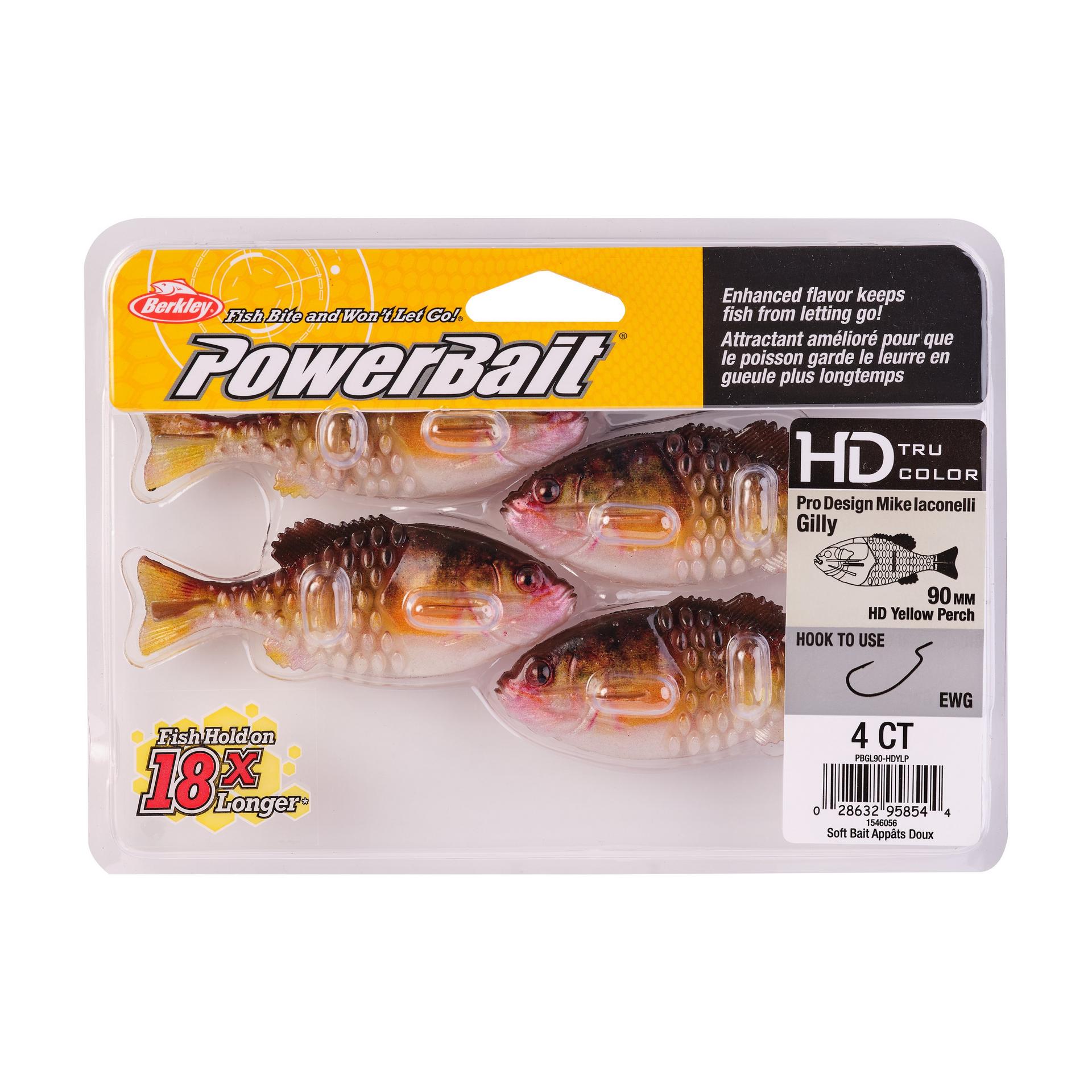 PowerBaitGilly HDYellowPerch 90mm PKG | Berkley Fishing