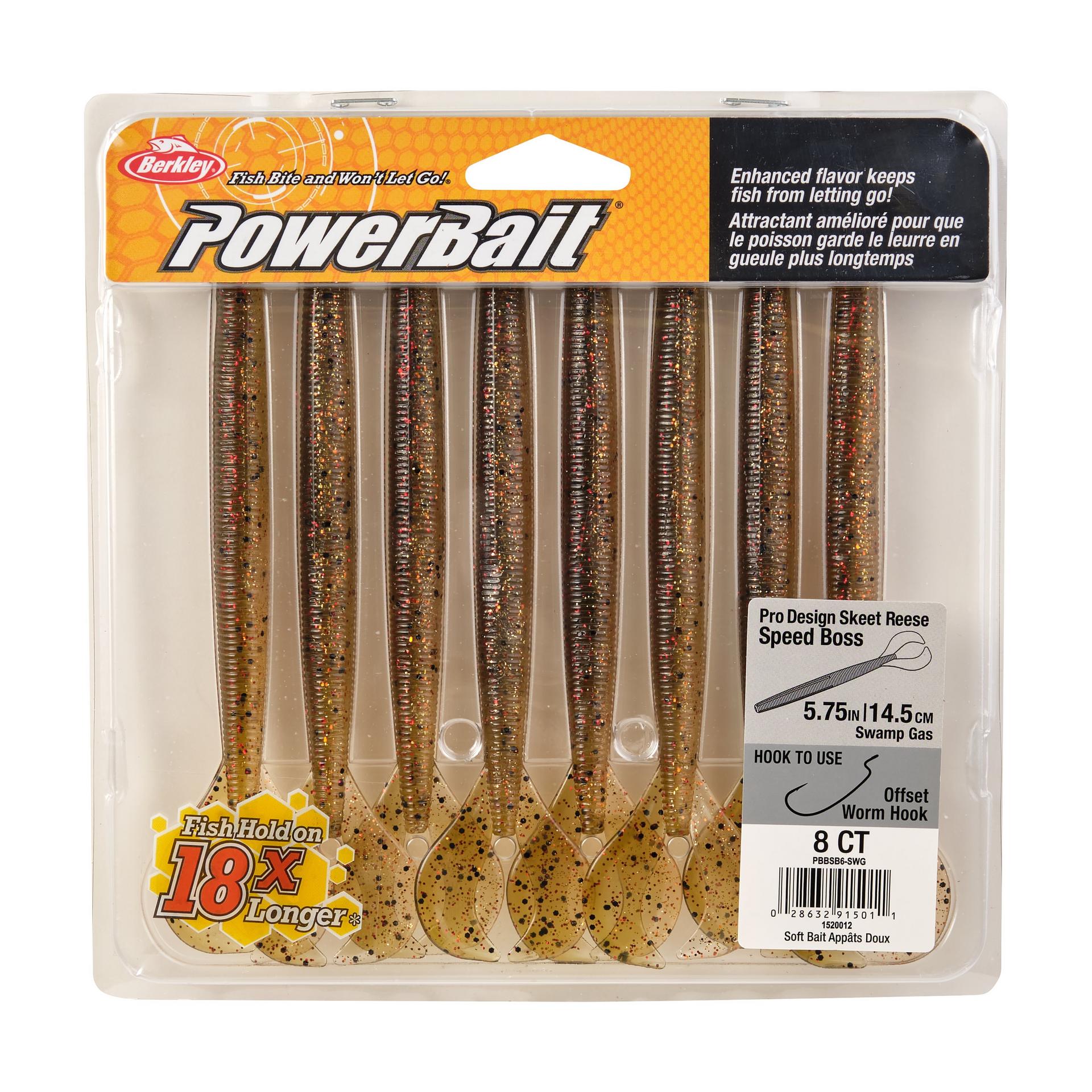 PowerBaitSpeedBoss SwampGas 6in PKG | Berkley Fishing