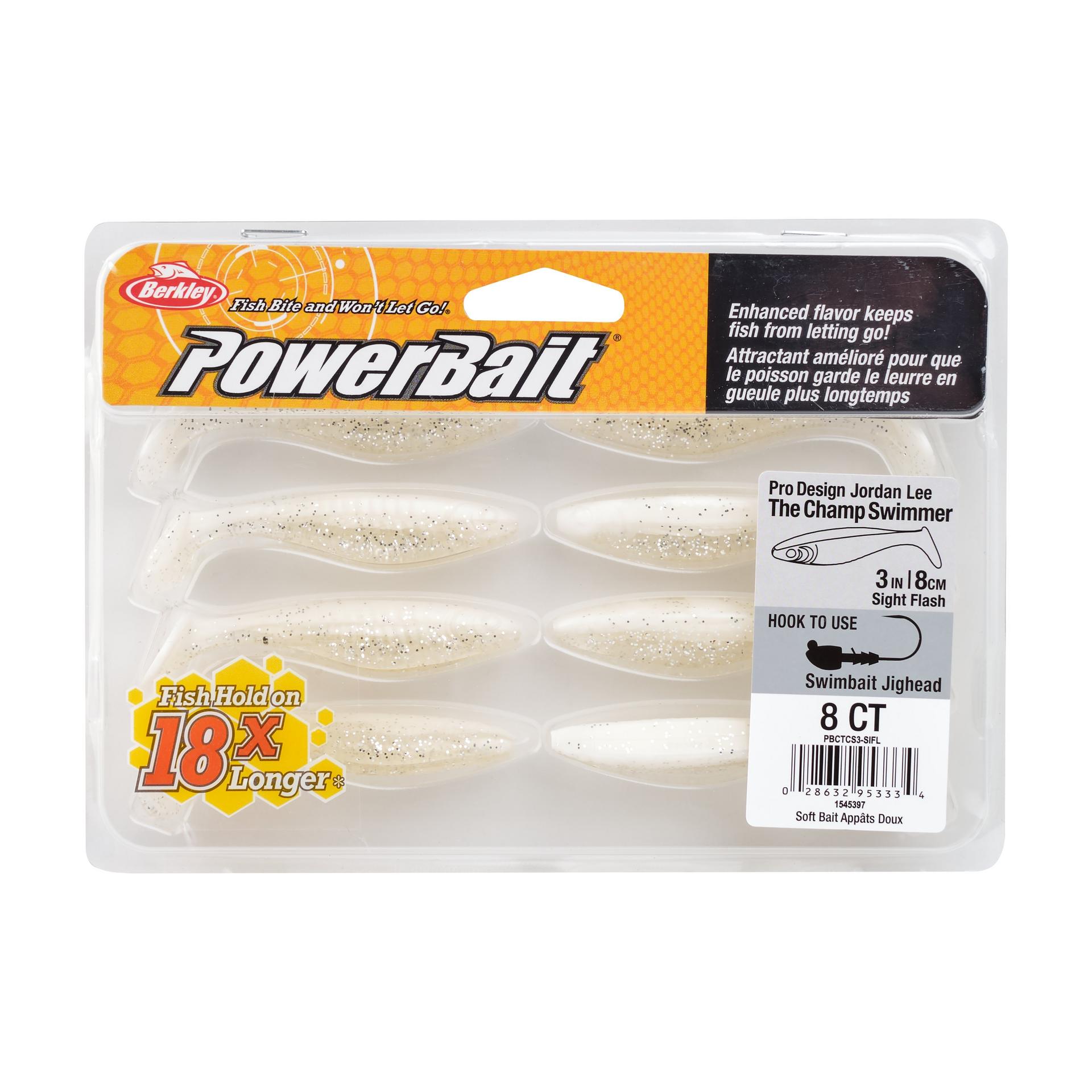 PowerBaitTheChampSwimmer SightFlash 3in PKG | Berkley Fishing