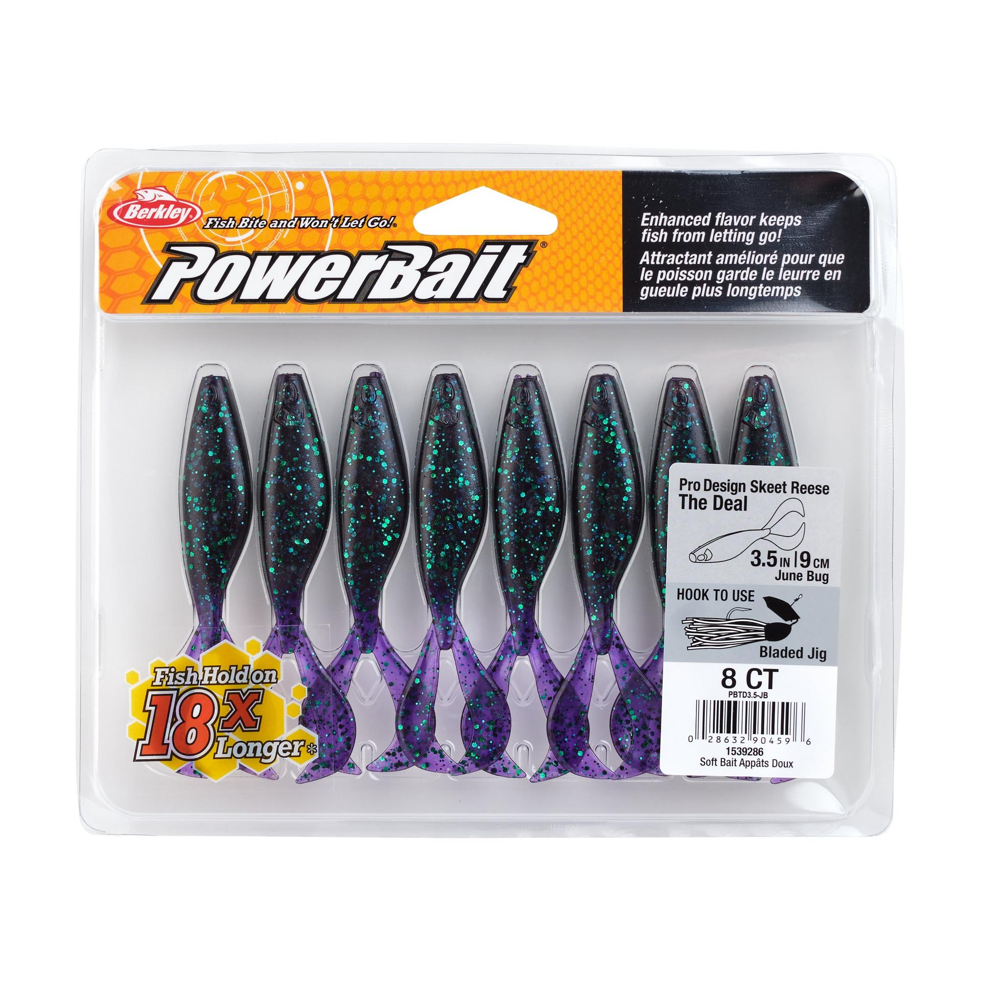 PowerBaitTheDeal JuneBug 3.5in PKG | Berkley Fishing