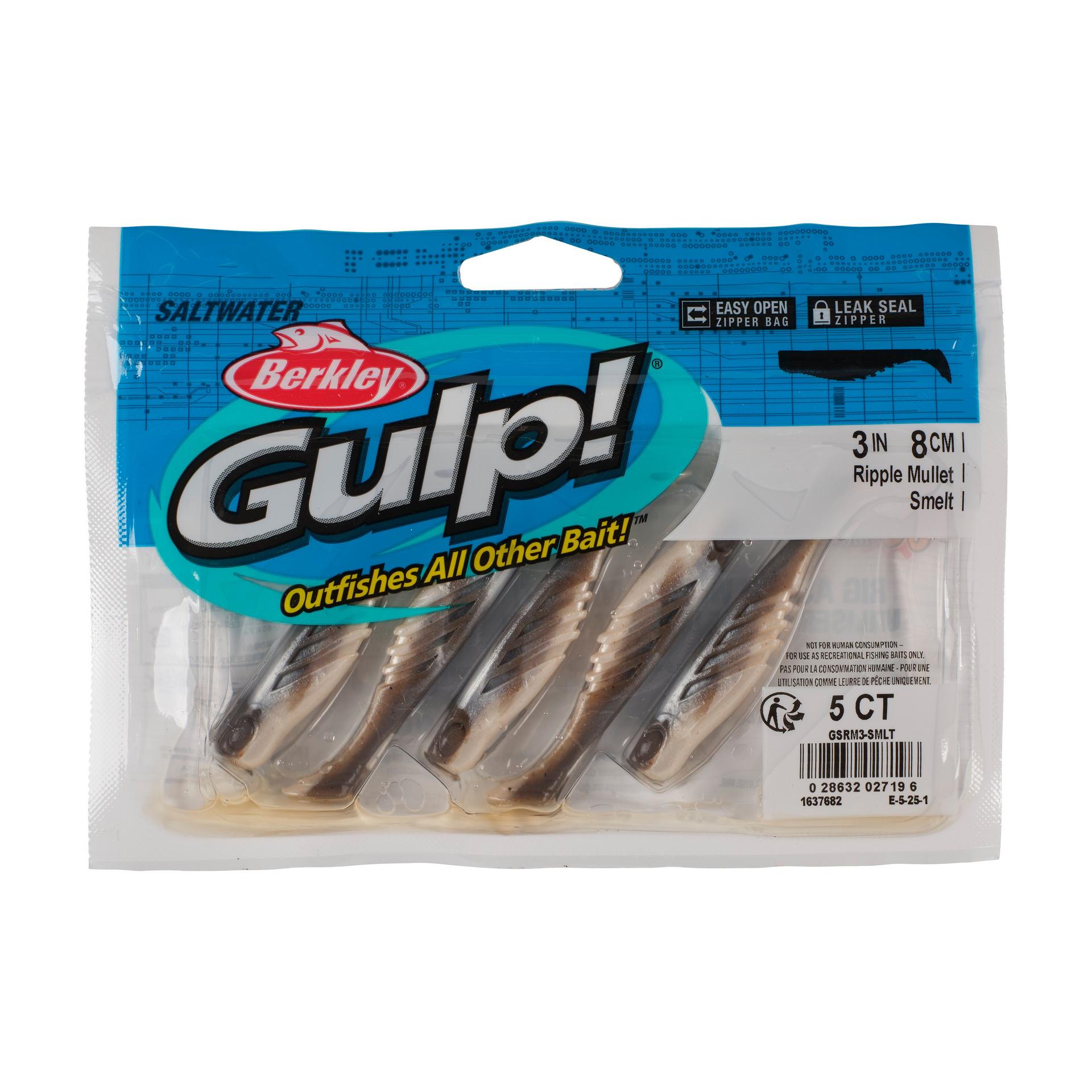 Gulp!® Saltwater Ripple Mullet| Berkley®