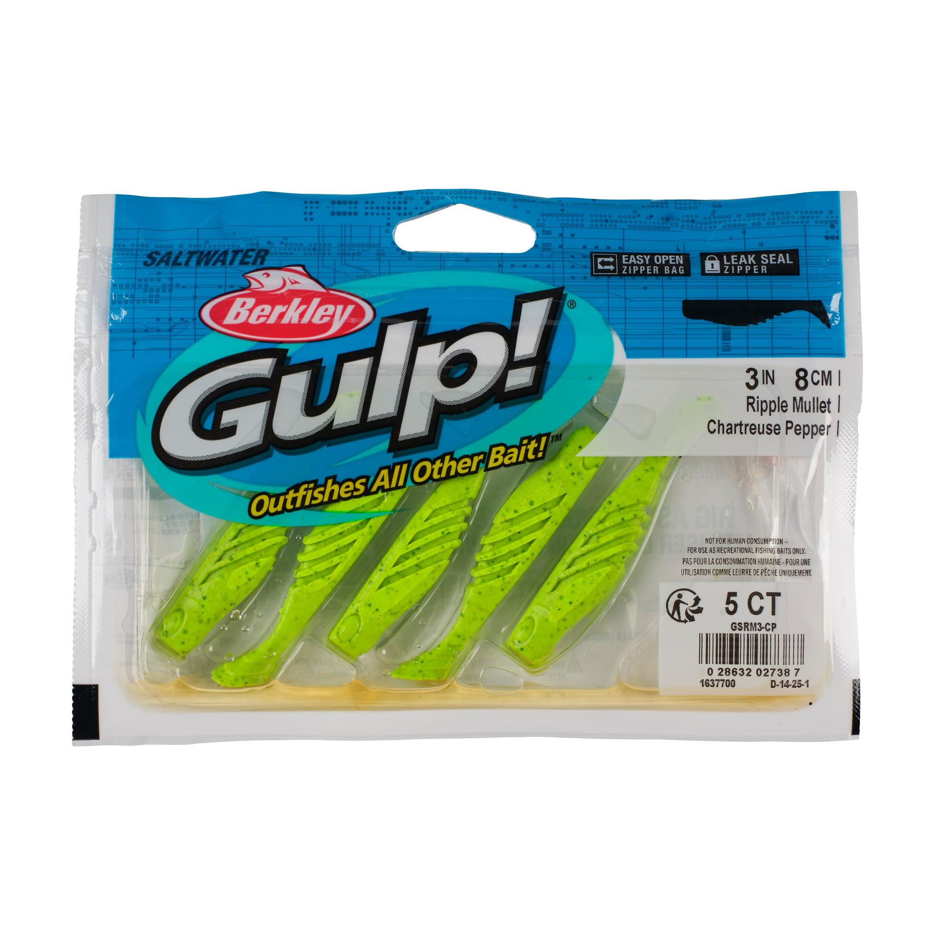 Gulp!® Saltwater Ripple Mullet| Berkley®
