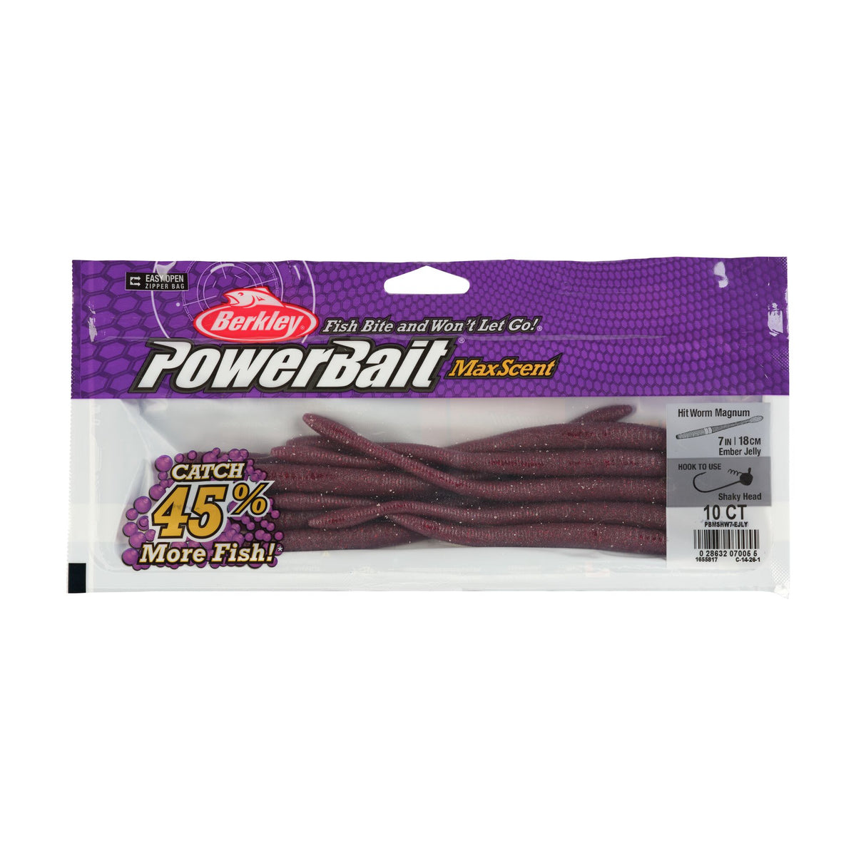 Berkley PowerBait® MaxScent Hit Worm Magnum