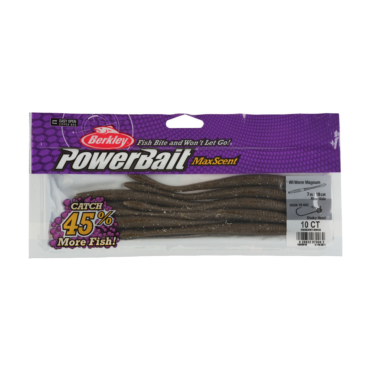 Berkley PowerBait® MaxScent Hit Worm Magnum