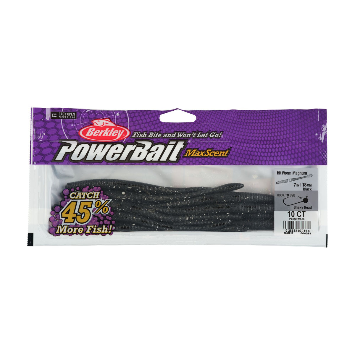 Berkley PowerBait® MaxScent Hit Worm Magnum