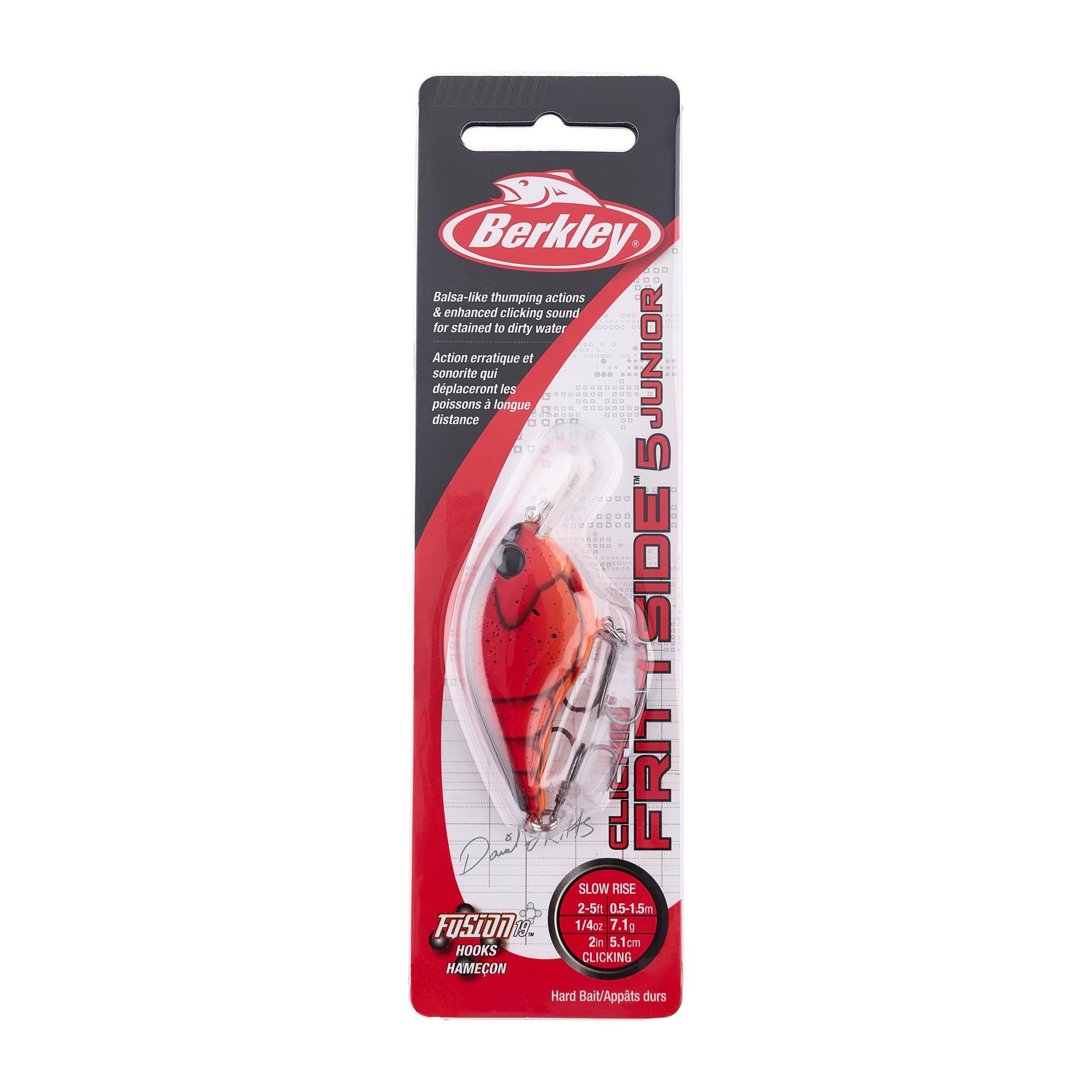 Berkley ClickinFrittside 5Junior SpecialRedCraw PKG | Berkley Fishing