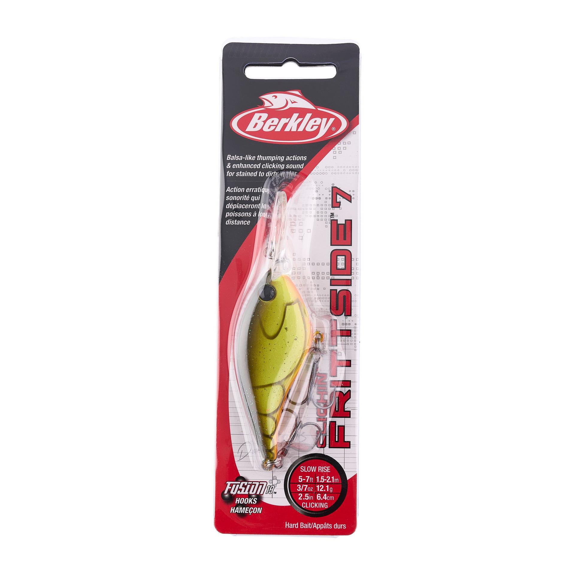 Berkley ClickinFrittside 7 FiretailGreenCraw PKG | Berkley Fishing