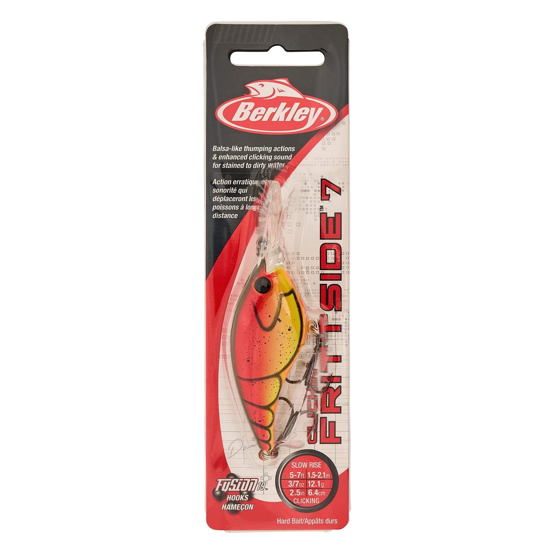 Berkley ClickinFrittside 7 RedSpringCraw PKG | Berkley Fishing