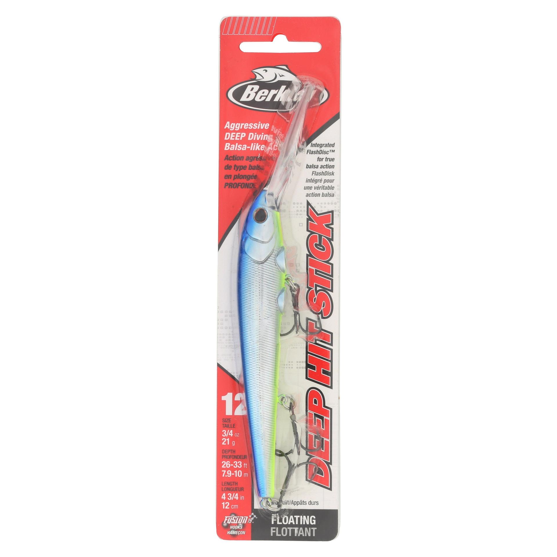 Berkley DeepHitStick 12 BlueSlime PKG | Berkley Fishing