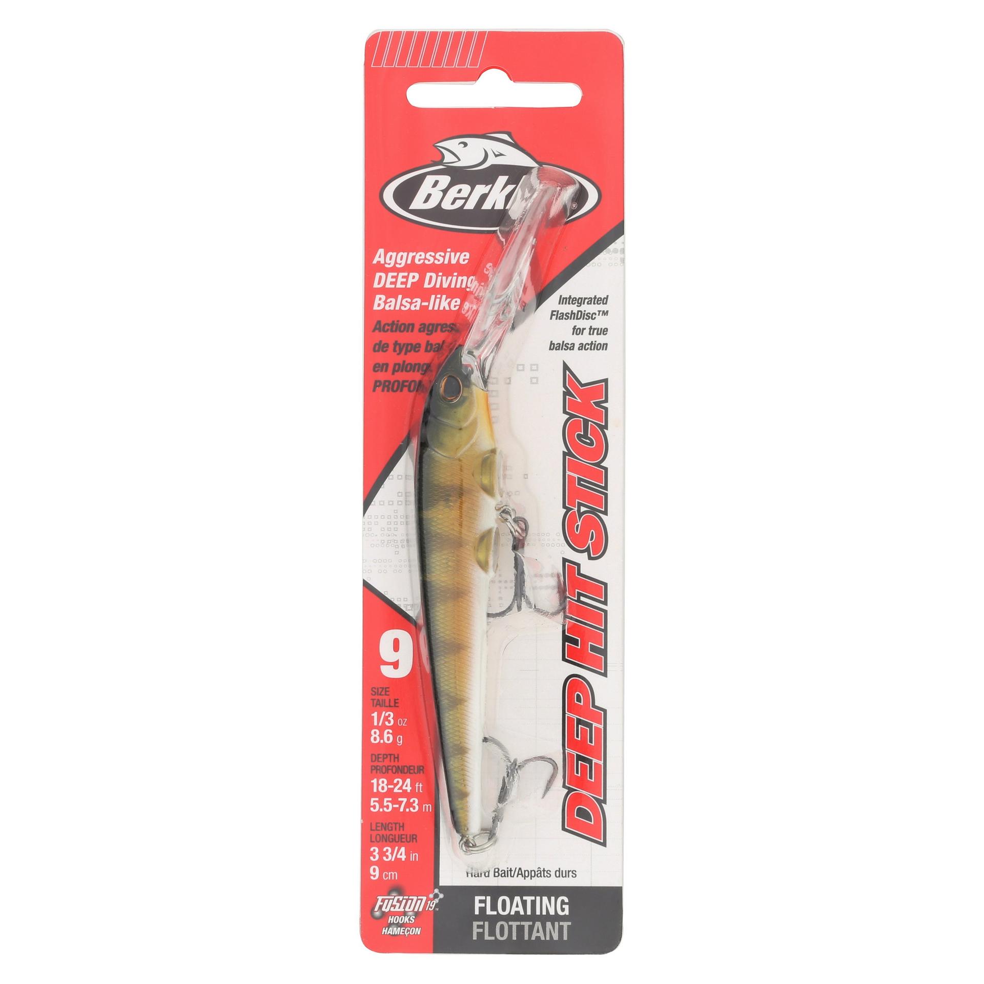 Berkley DeepHitStick 9 Perch PKG | Berkley Fishing