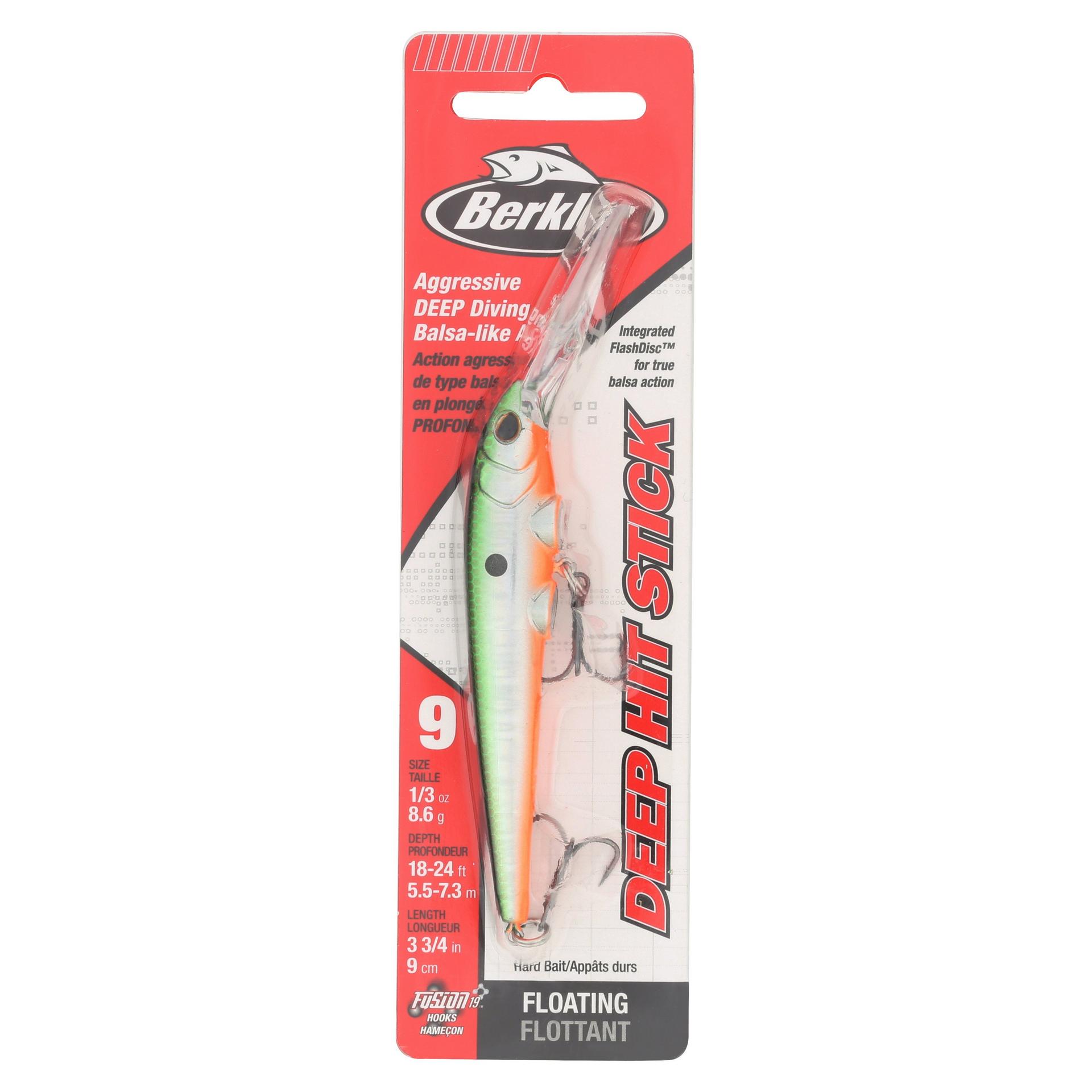 Berkley DeepHitStick 9 SlickTennesseeShad PKG | Berkley Fishing