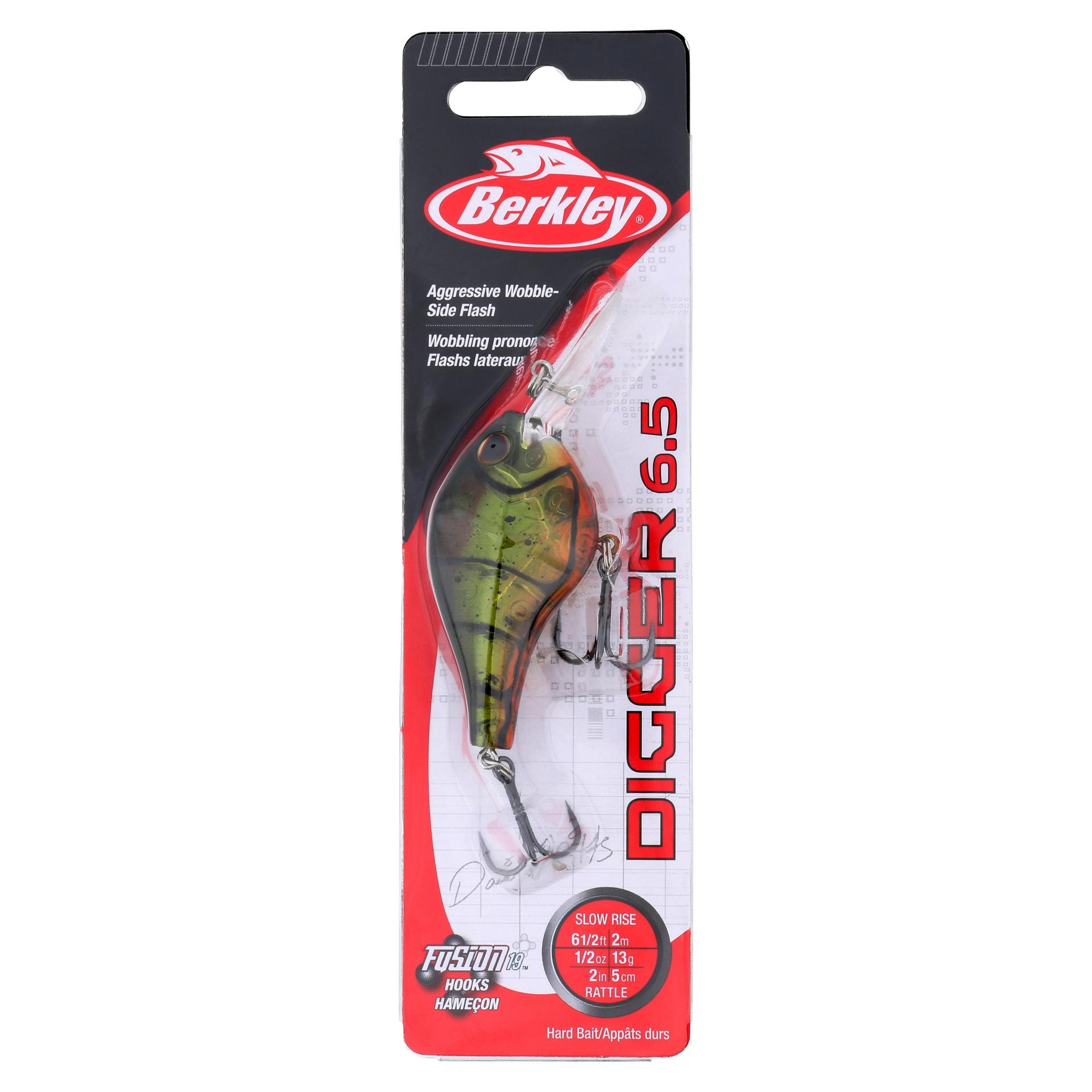 Berkley Digger 65 GhostGreenCraw PKG | Berkley Fishing