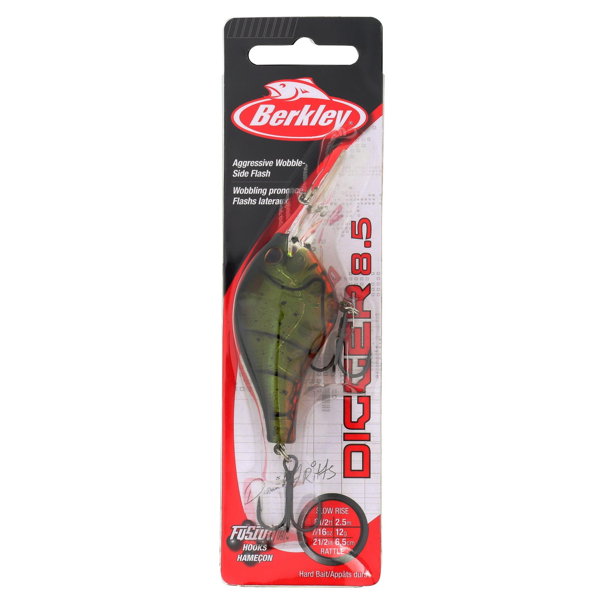 Berkley Digger 85 GhostGreenCraw PKG | Berkley Fishing