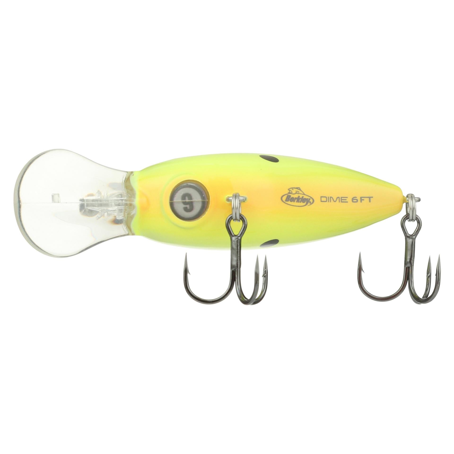 Berkley Dime 6 BlackChartreuse alt4 | Berkley Fishing