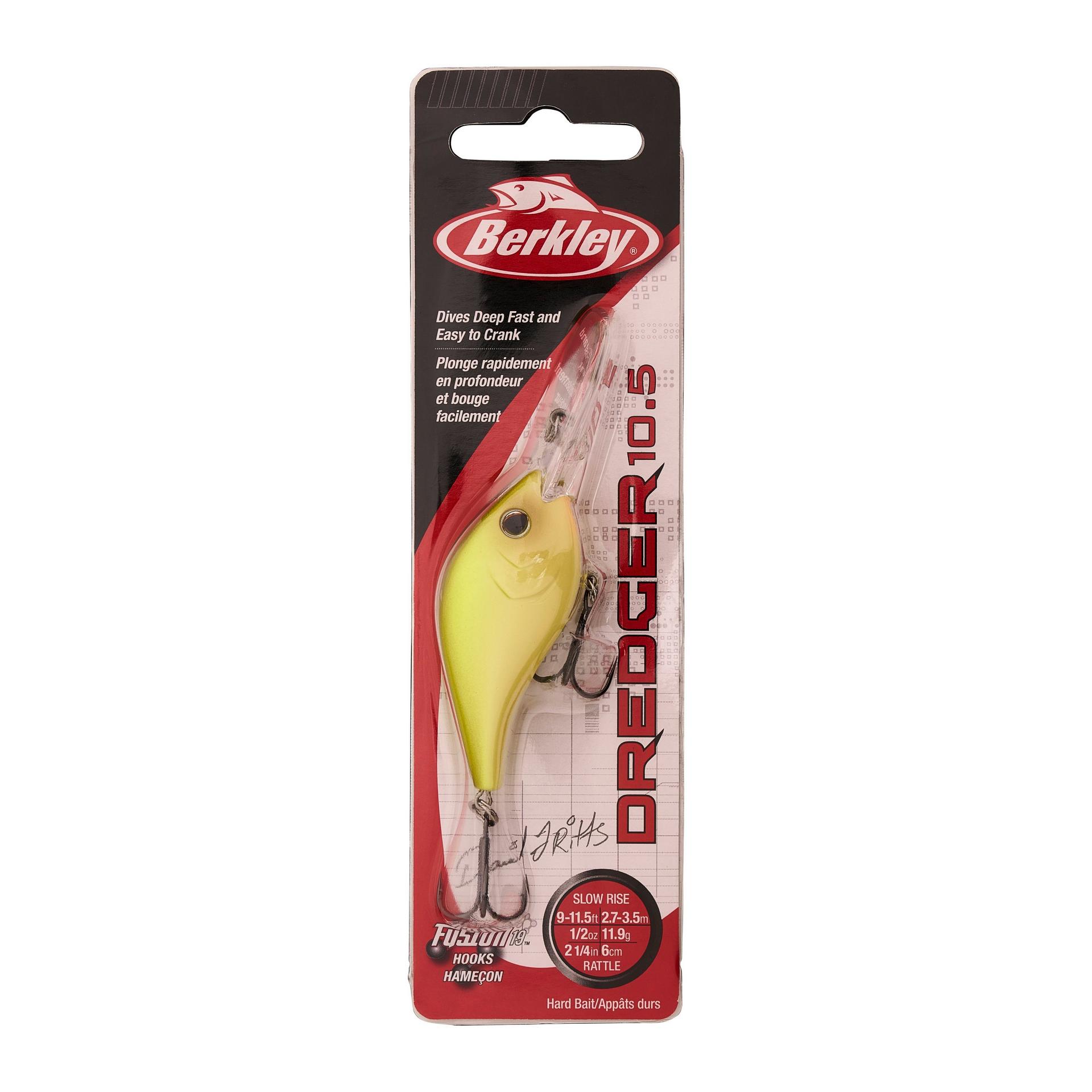 Berkley Dredger 105 VanillaChartreuse PKG | Berkley Fishing