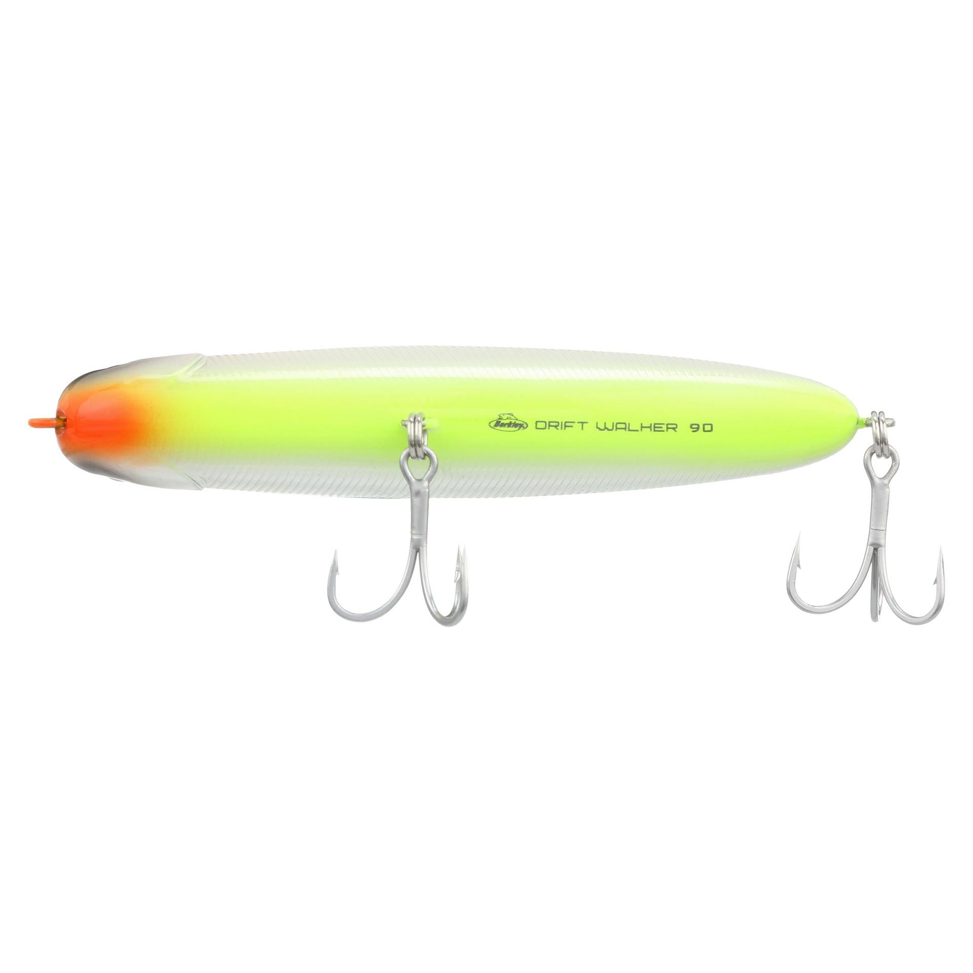 Berkley DriftwalkerSaltwater 90 ChromeChartreuse alt4 | Berkley Fishing