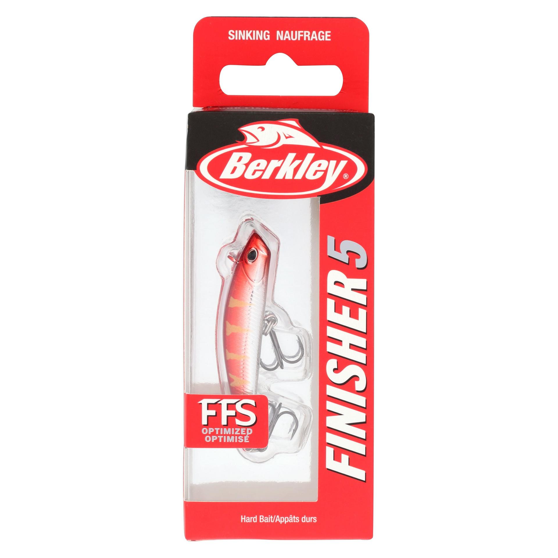 Berkley Finisher ChromeRedPerch 5 PKG | Berkley Fishing