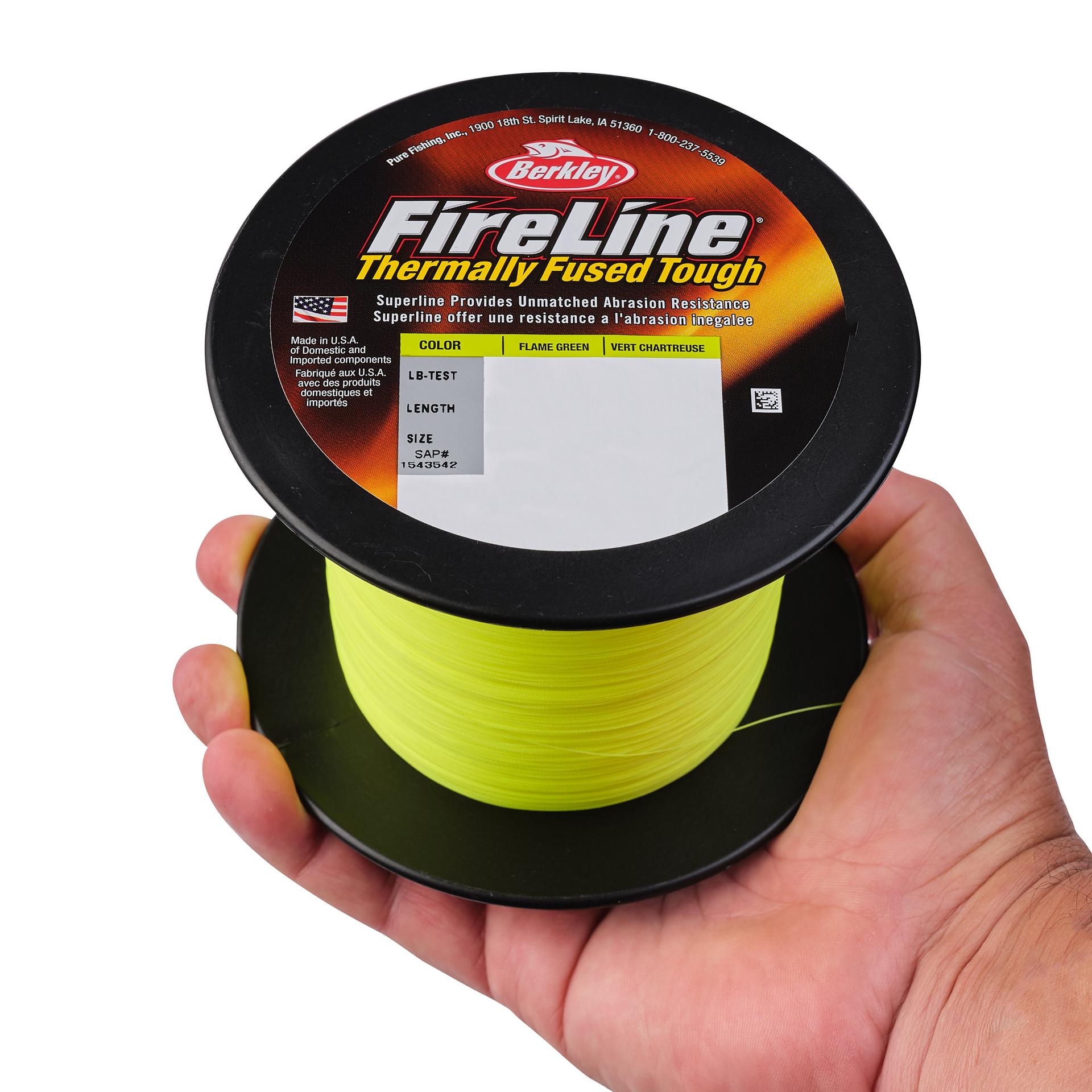 Berkley FireLine BulkSmall FlameGreen alt3 | Berkley Fishing