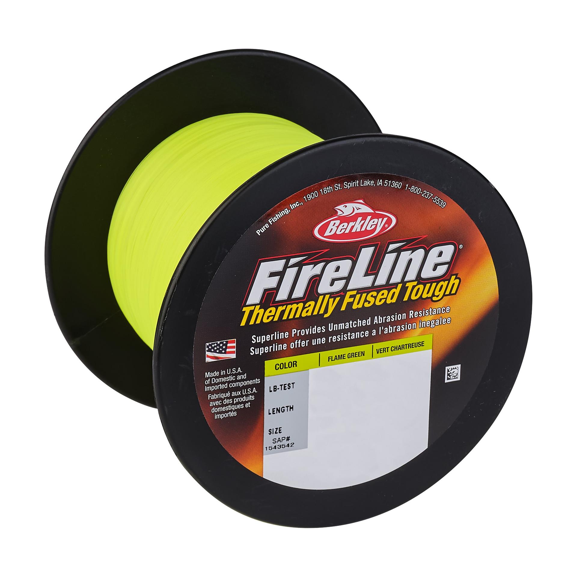 Berkley FireLine BulkSmall FlameGreen alt4 | Berkley Fishing