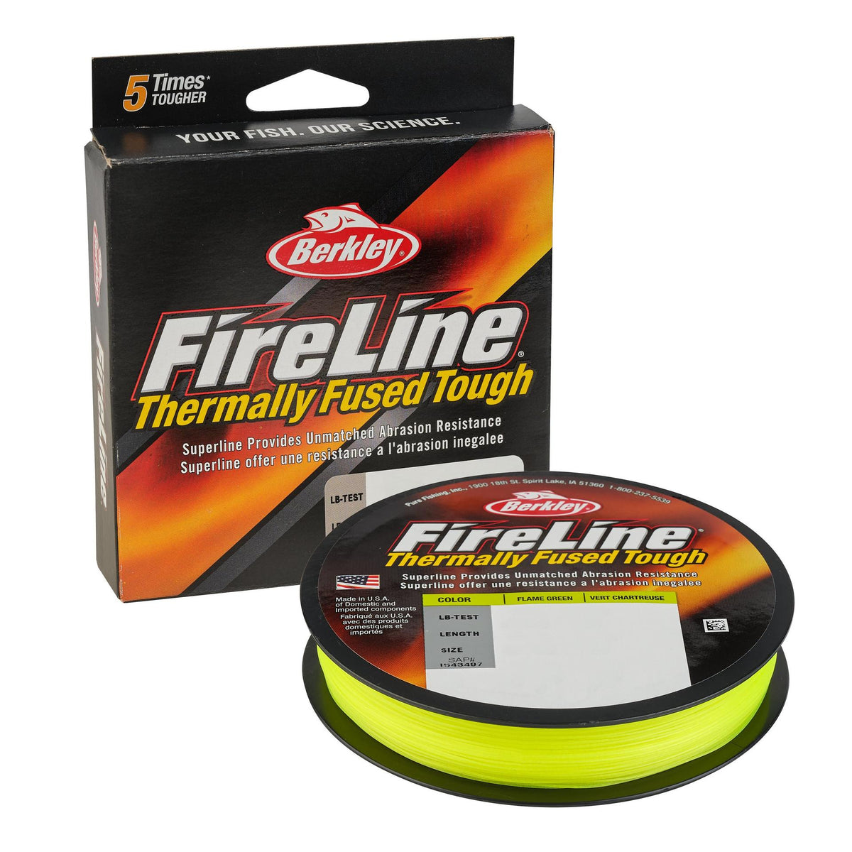 Fireline Fishing Line Strong, Sensitive & LowStretch