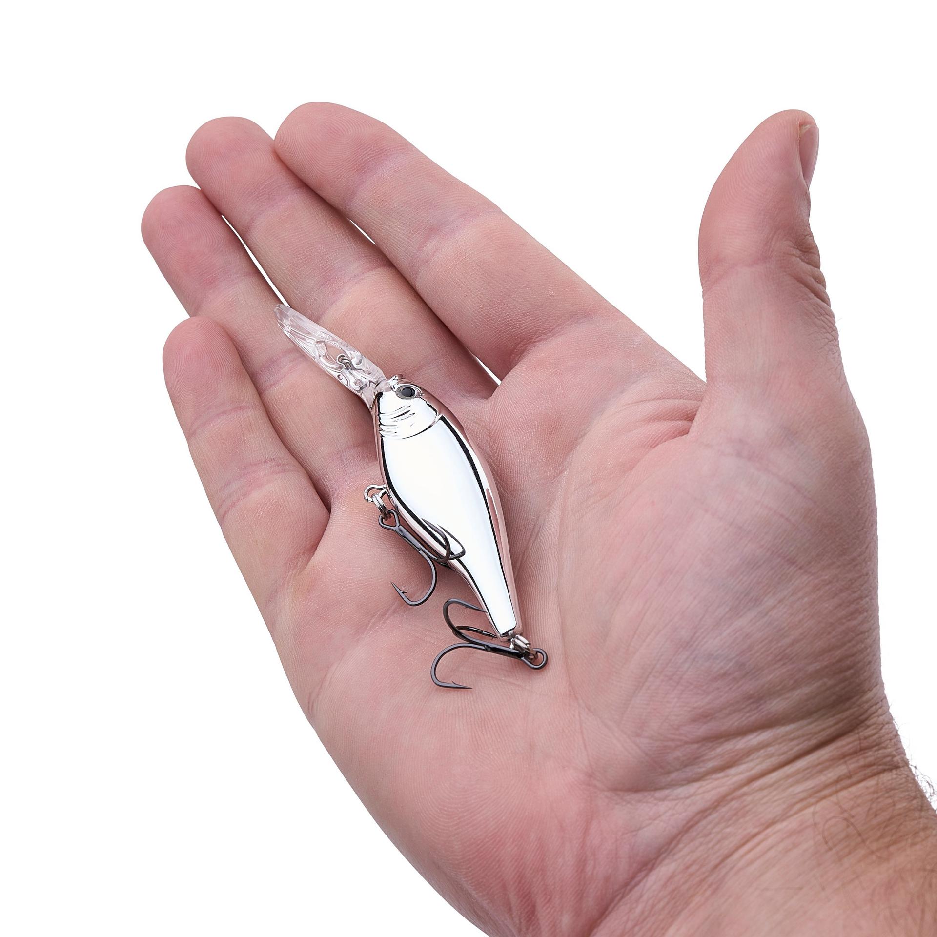 Berkley FlickerShad 5 Chrome HAND | Berkley Fishing