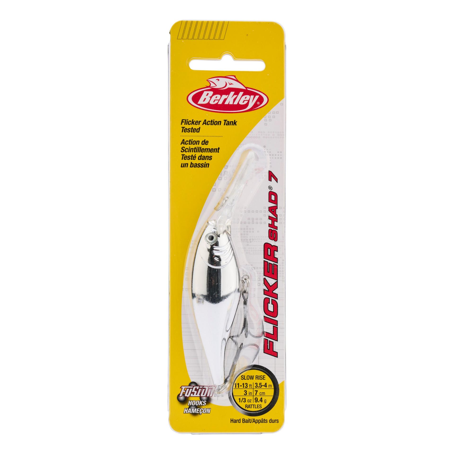 Berkley FlickerShad 7 Chrome PKG | Berkley Fishing