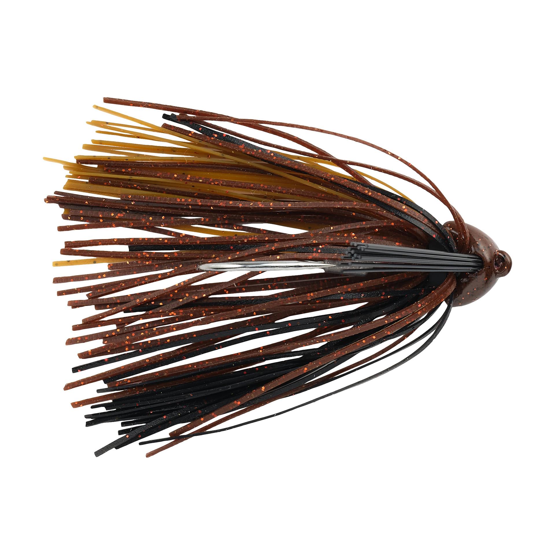 Berkley FootballJig BlackBrownAmber alt1 | Berkley Fishing