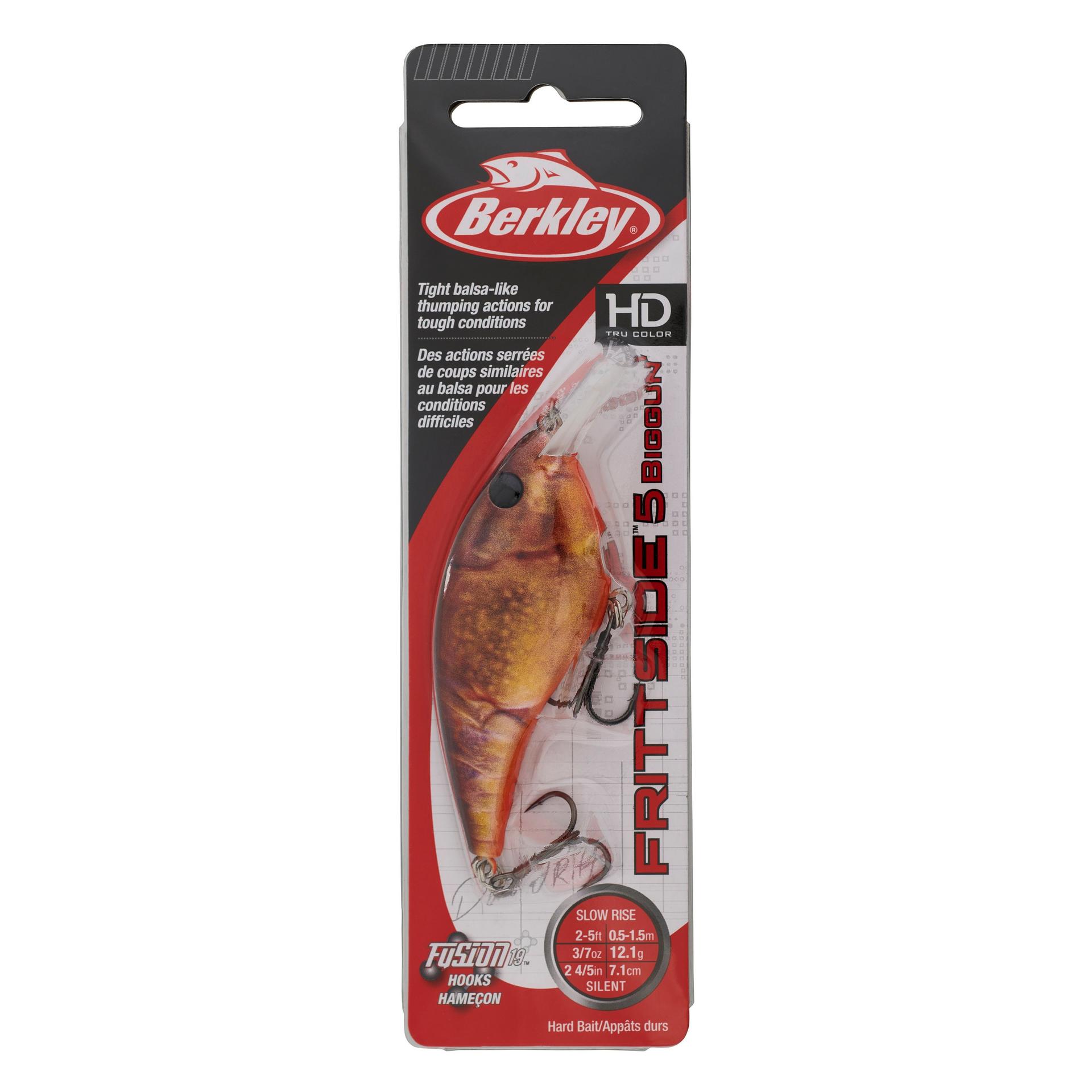 Berkley Frittside HDBrownCraw 5Biggun PKG | Berkley Fishing